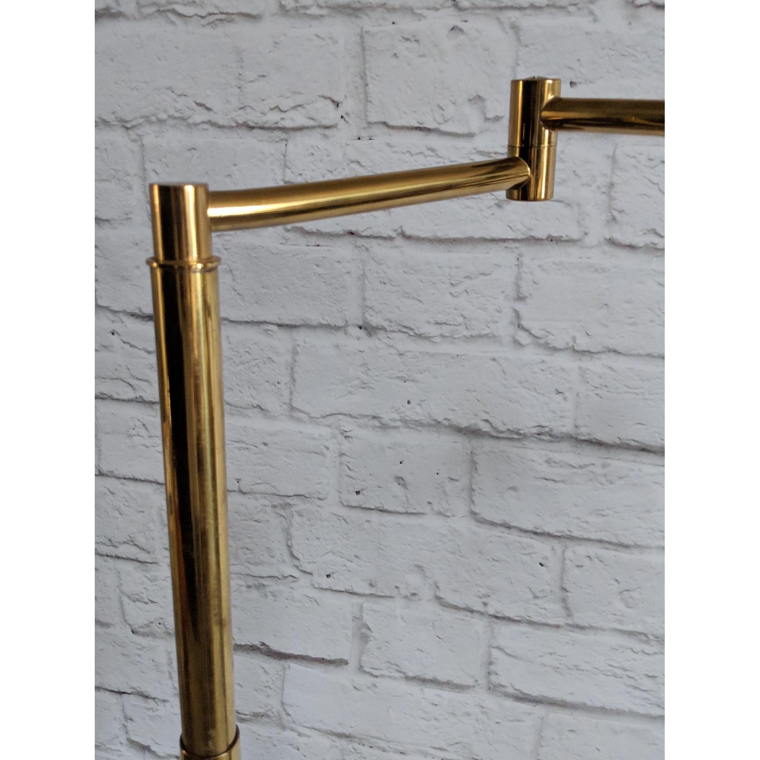 Koch & Lowy Mid-Century Modern Adjustable Brass Floor Lamps - image-2