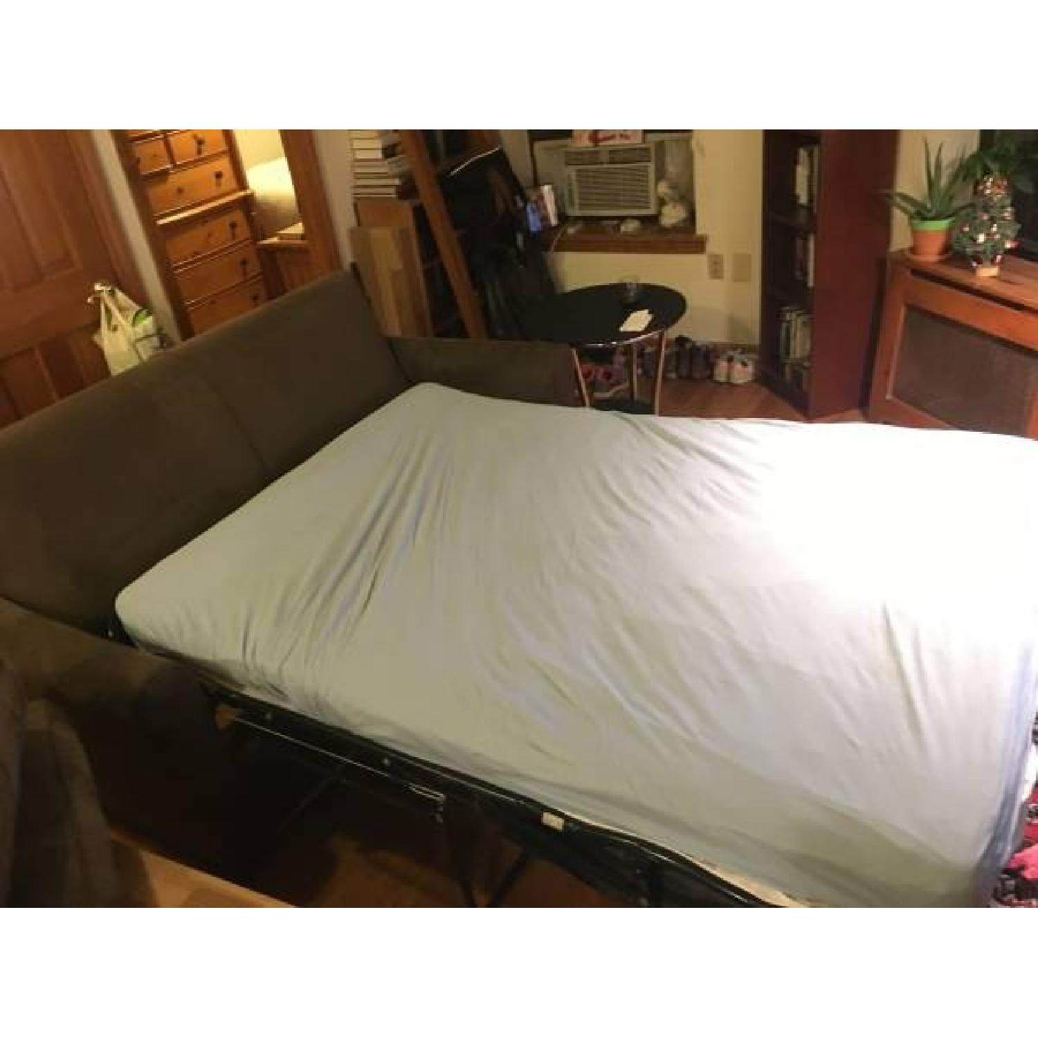 Crate & Barrel Pull-Out Sleeper Sofa - image-3