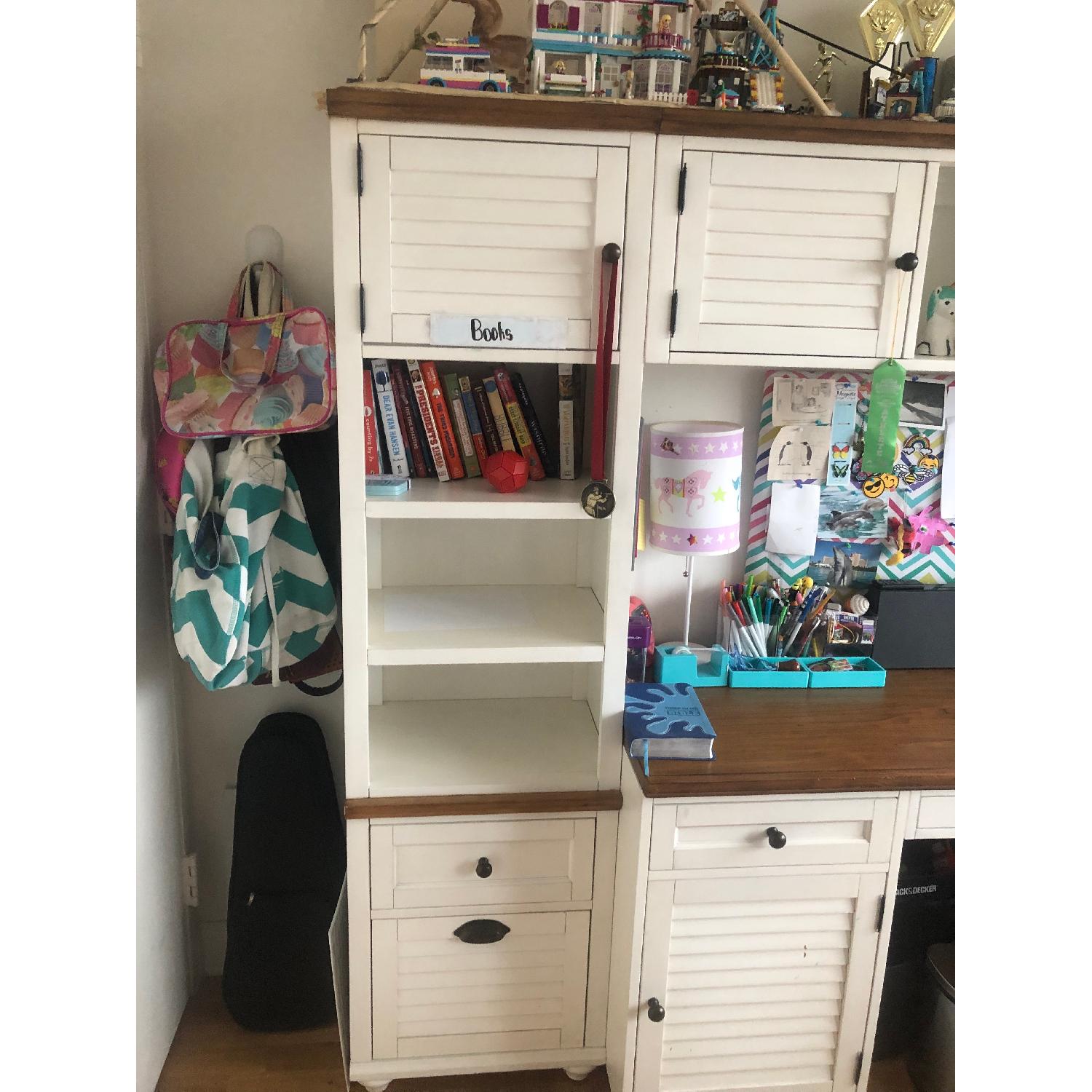 Pottery Barn Teen Whitney Cabinet Storage Desk - image-1