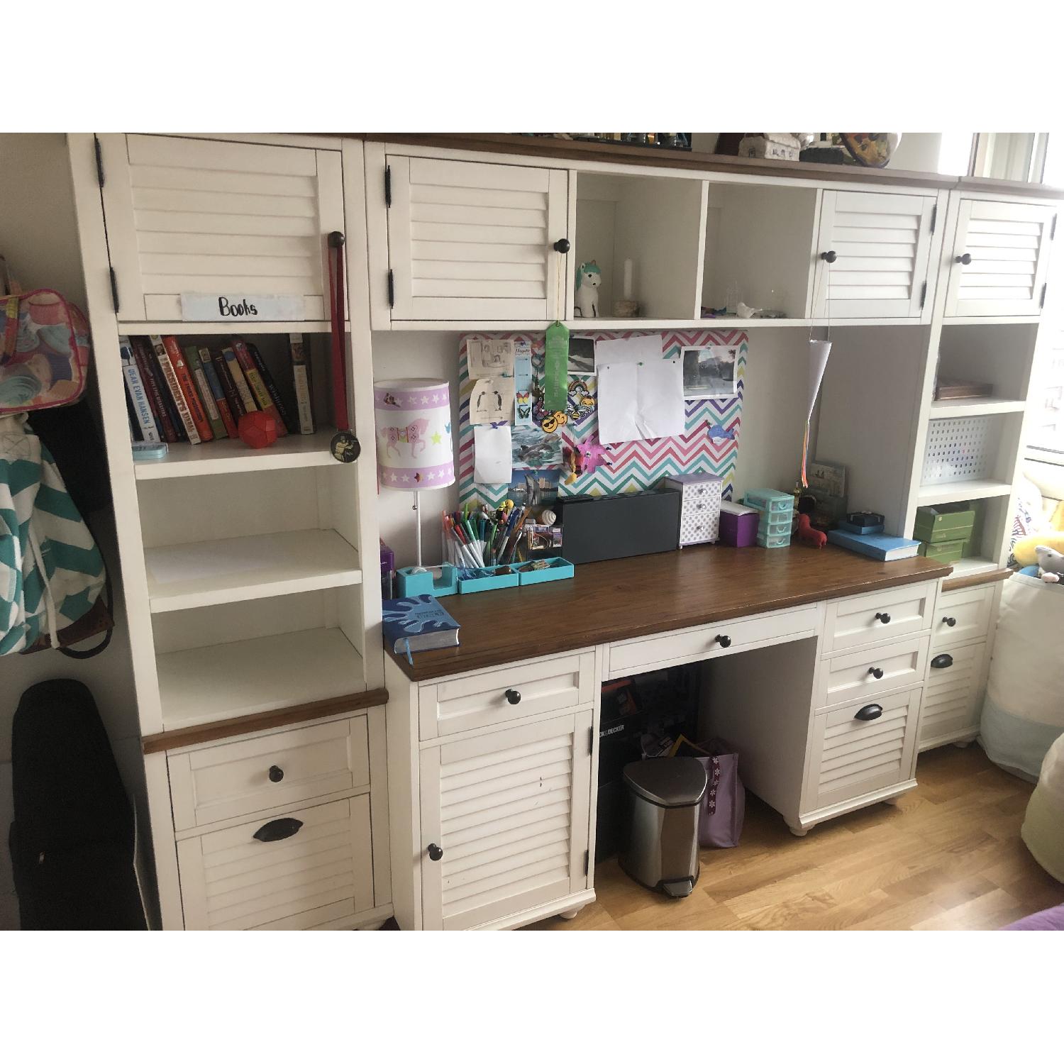 Pottery Barn Teen Whitney Cabinet Storage Desk - image-2