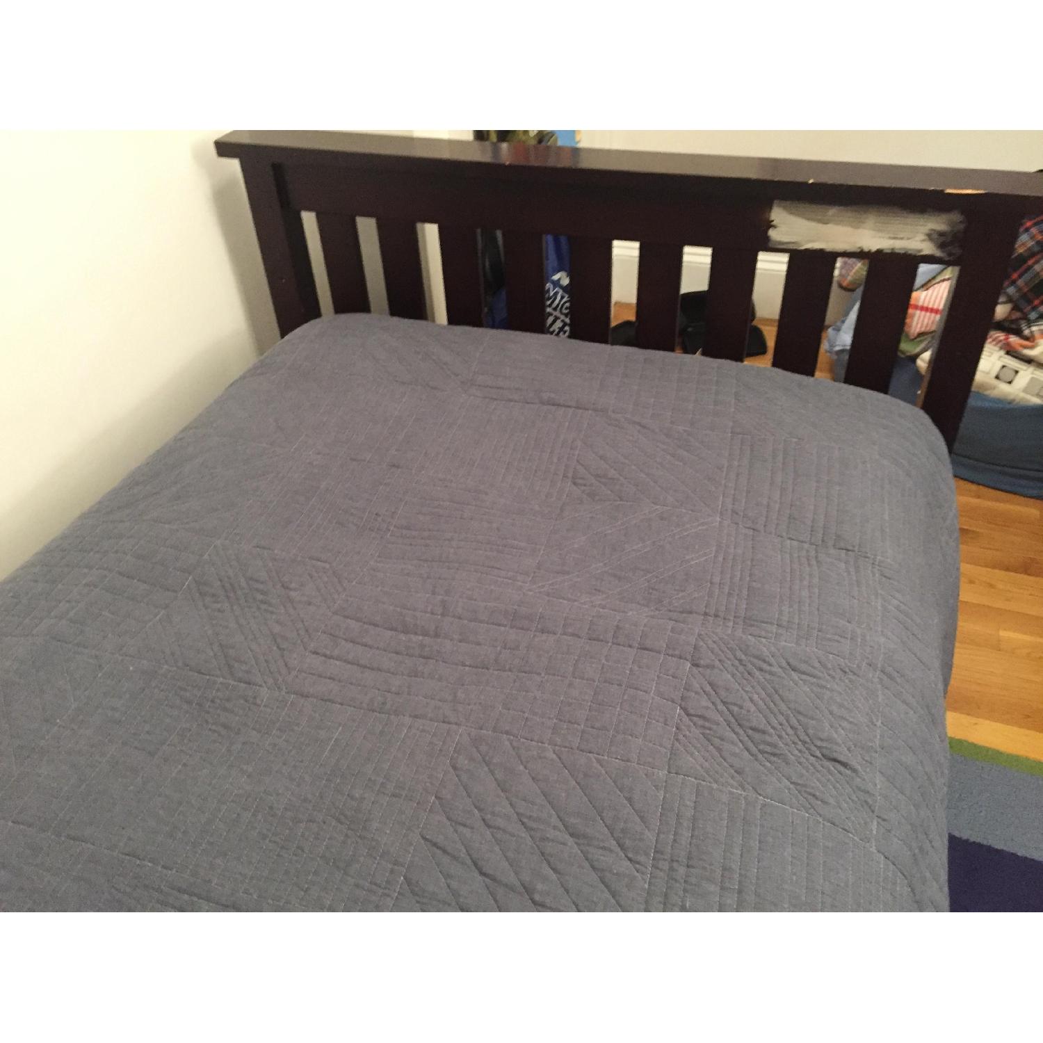 Pottery Barn PB Kids Elliott Twin Bed in Dark Wood - image-4