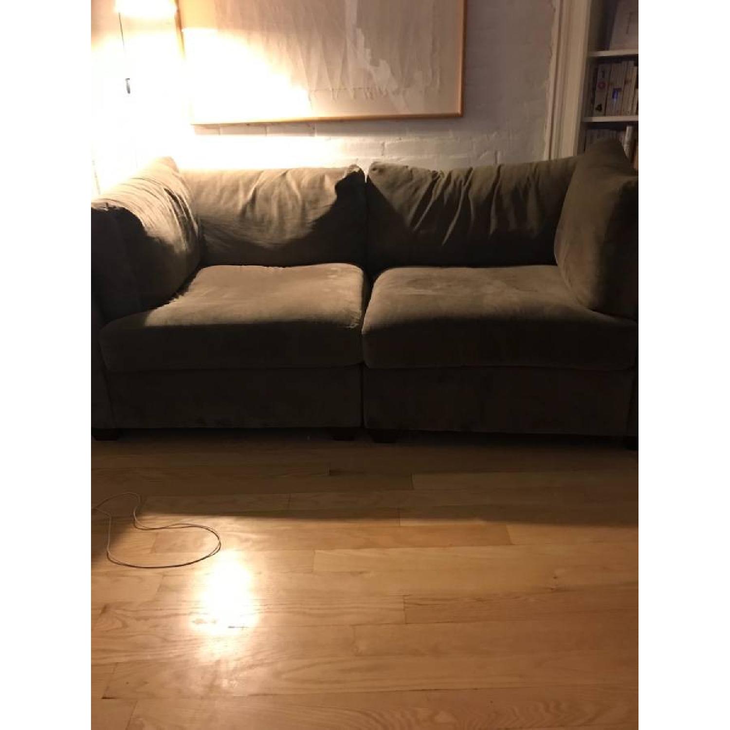 Raymour & Flanigan 4 Piece Modular Sectional Sofa - image-2