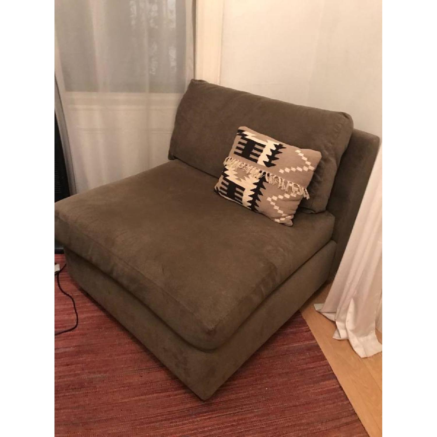 Raymour & Flanigan 4 Piece Modular Sectional Sofa - image-3