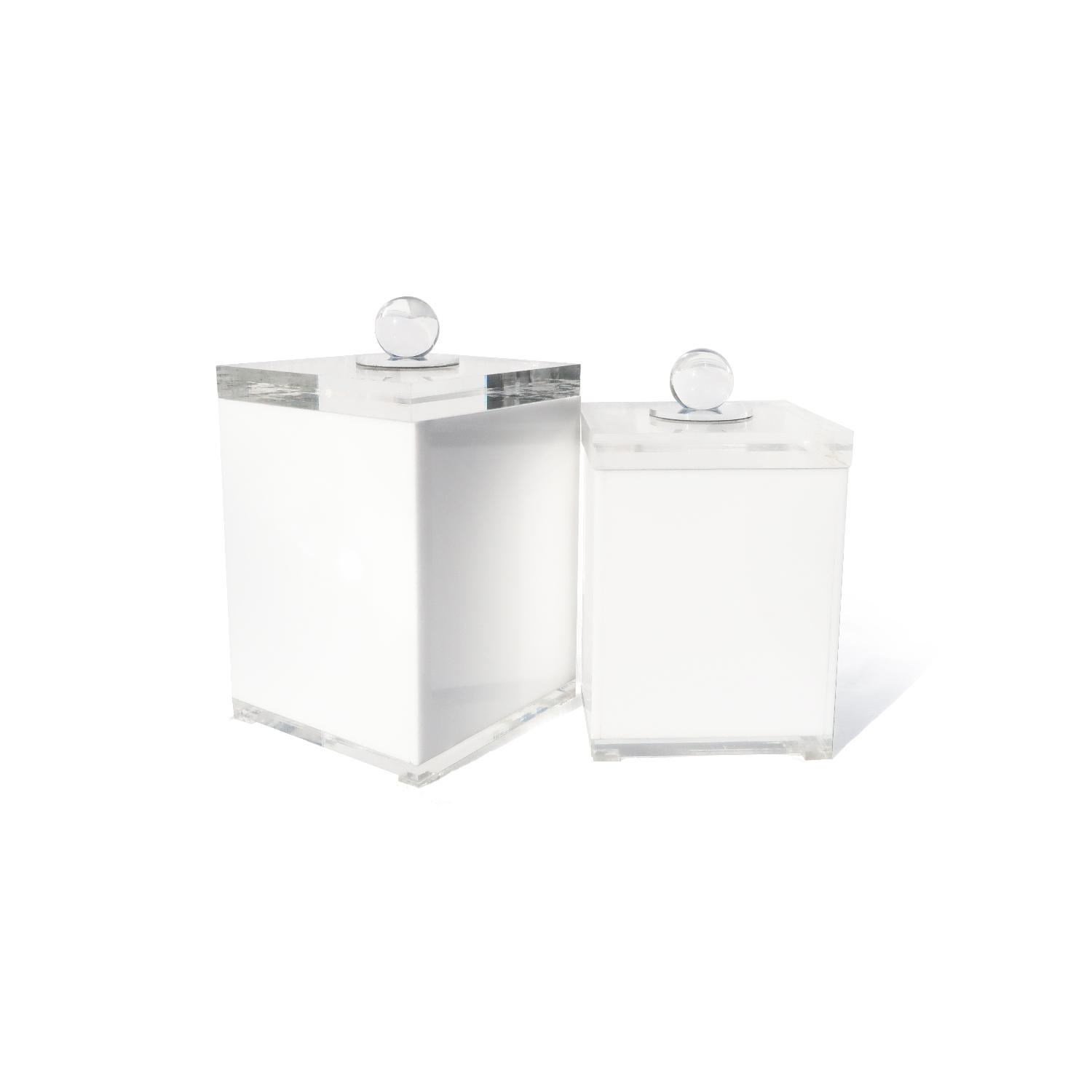 Vintage Lucite Storage Containers - image-3