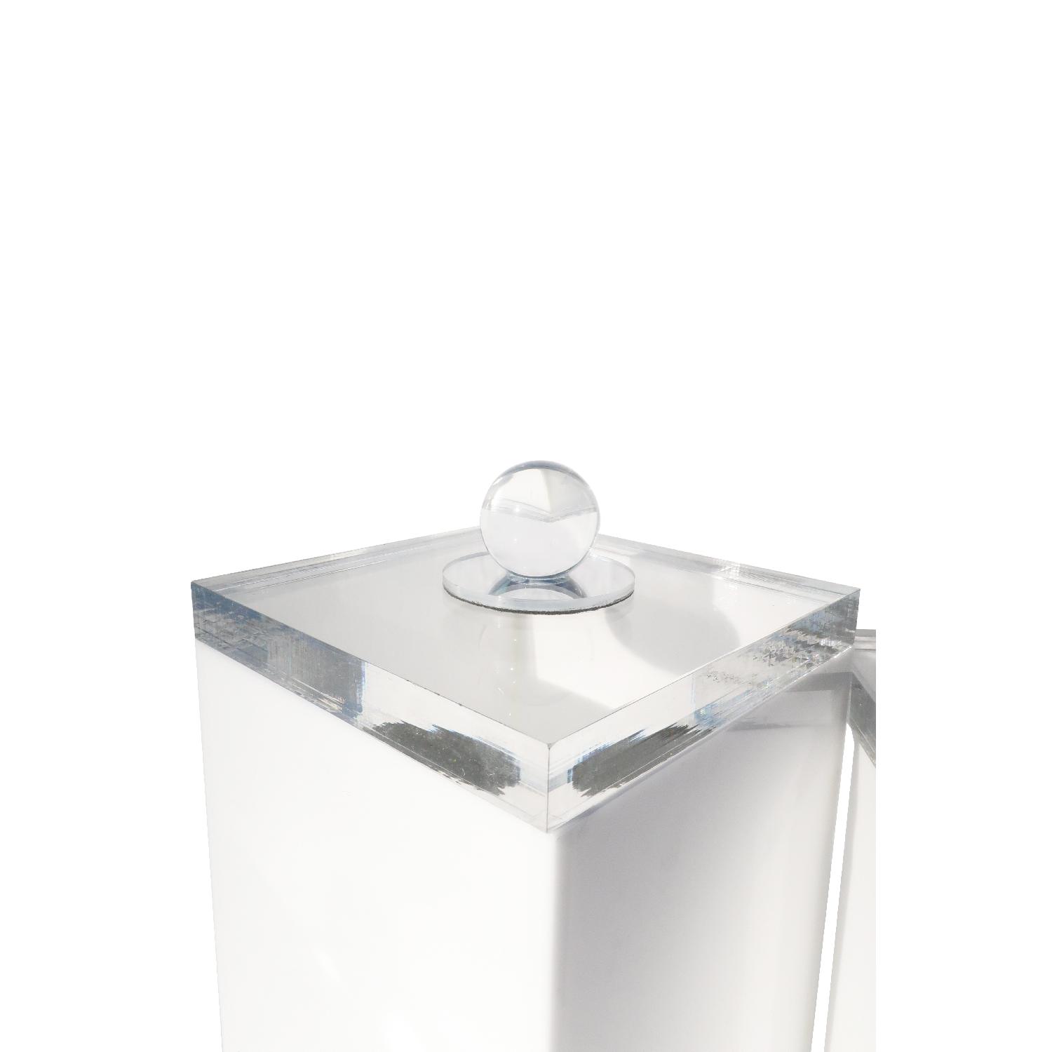 Vintage Lucite Storage Containers AptDeco