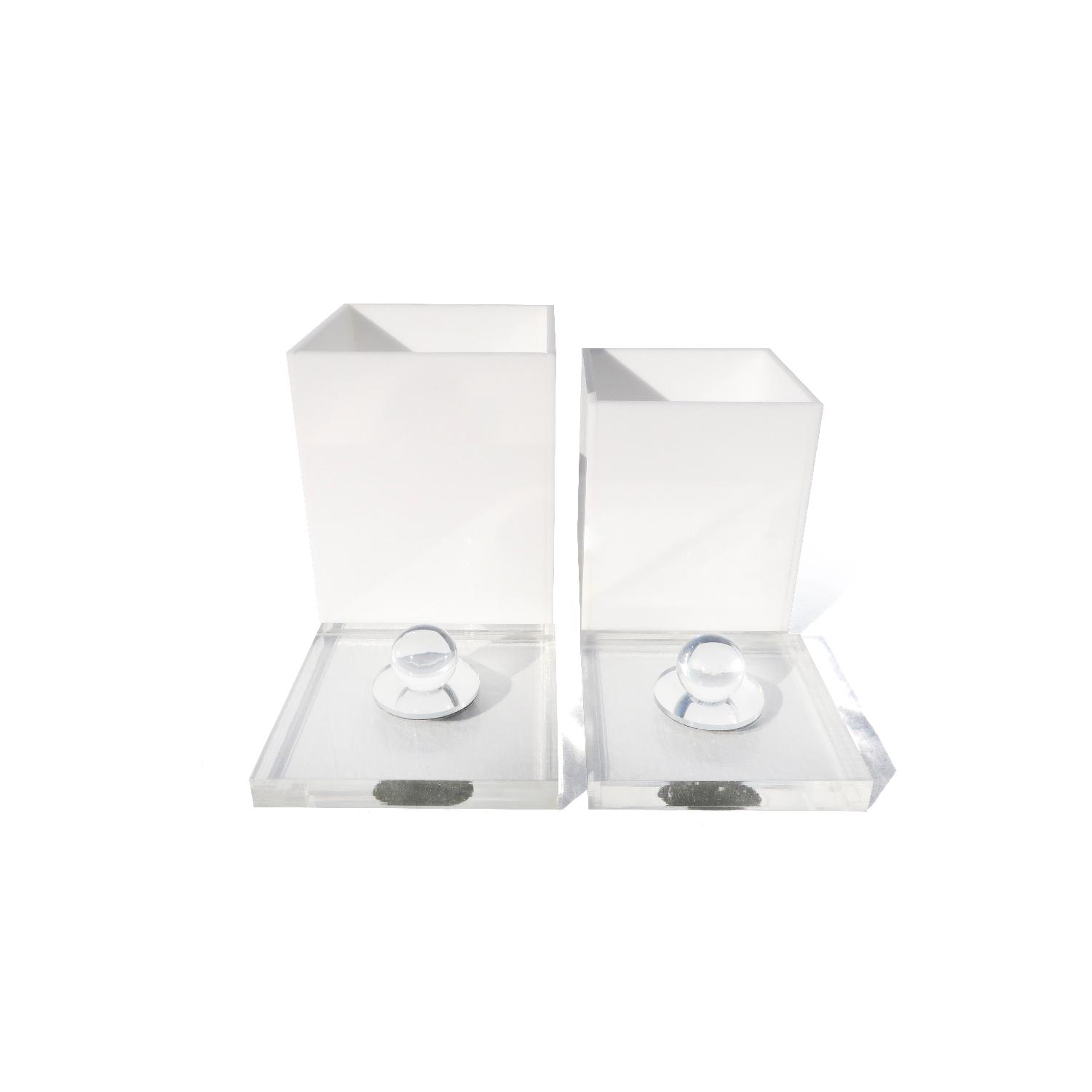 Vintage Lucite Storage Containers - image-6