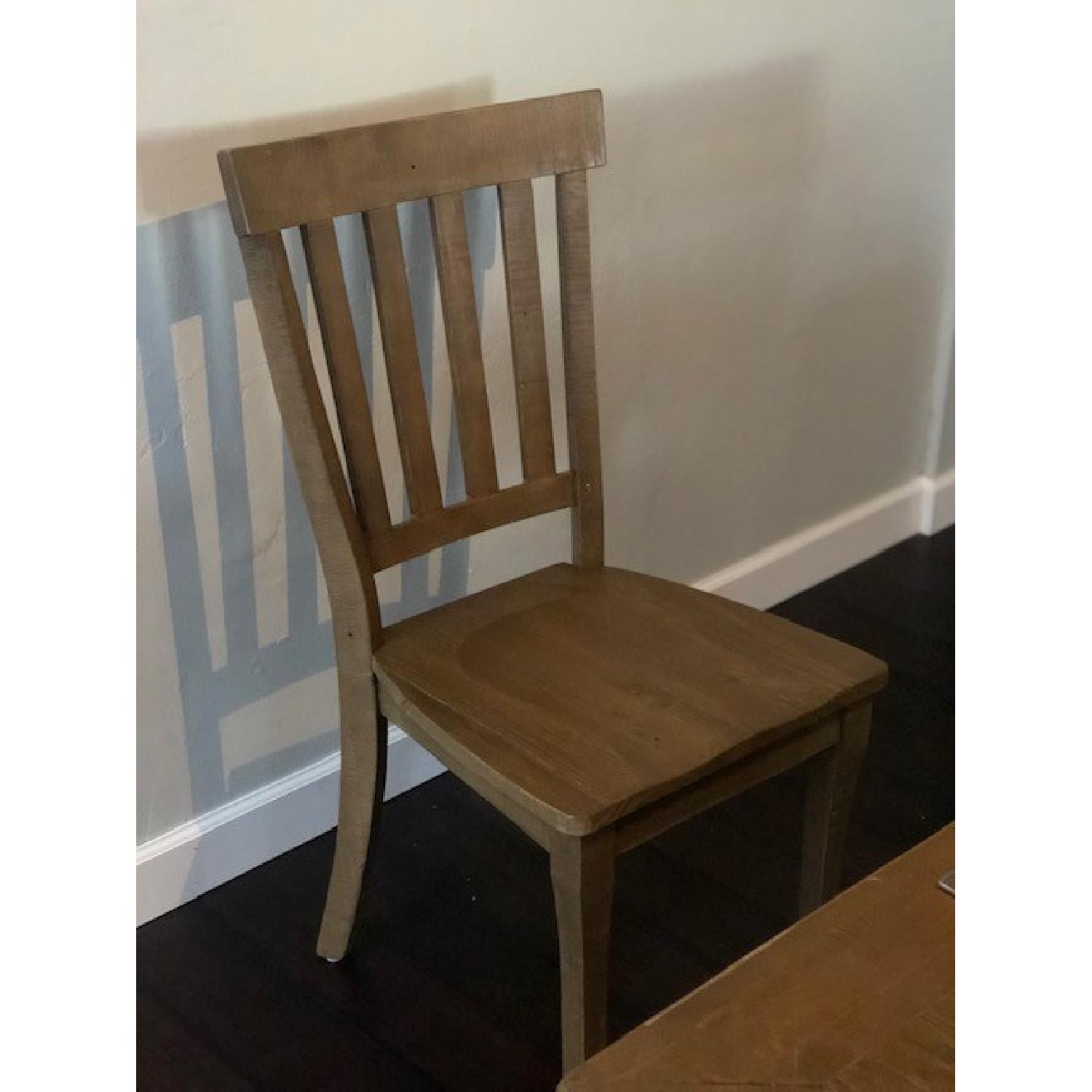 Jofran Distressed 5 Piece Expandable Farmhouse Dining Set - image-4