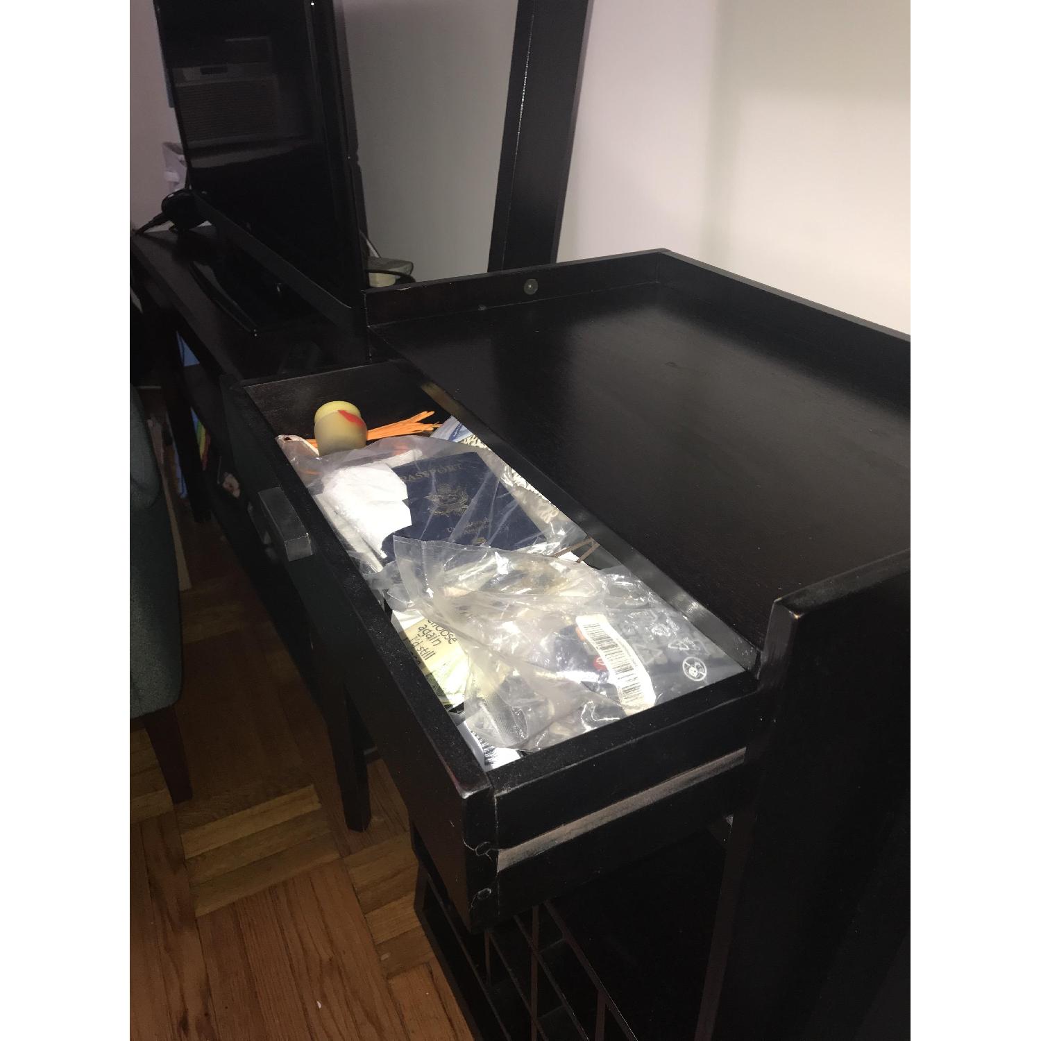 Crate & Barrel Sloane Leaning Wine Bar - image-5