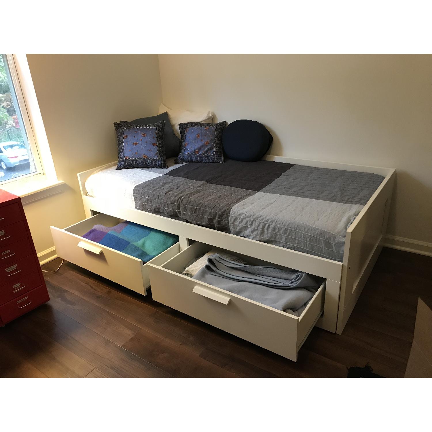 Ikea Brimnes Daybed w/ 2 Storage Drawers. - image-3