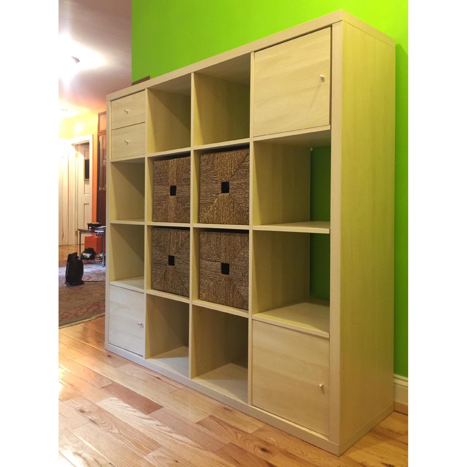 Ikea Kallax Shelving Unit w/ Drawers - image-3