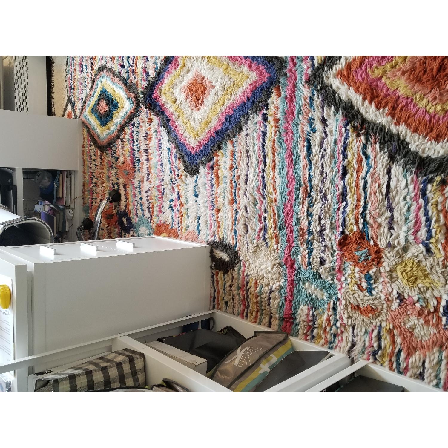 West Elm Boho Chic Wool Rug AptDeco