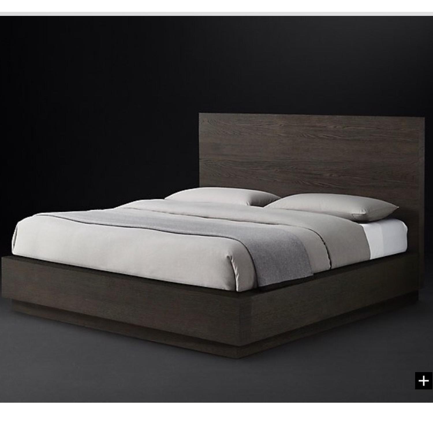 Restoration Hardware Machinto Platform King Bed - image-1