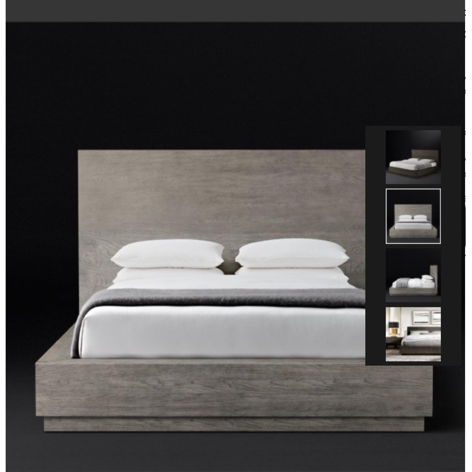 Restoration Hardware Machinto Platform King Bed - image-2