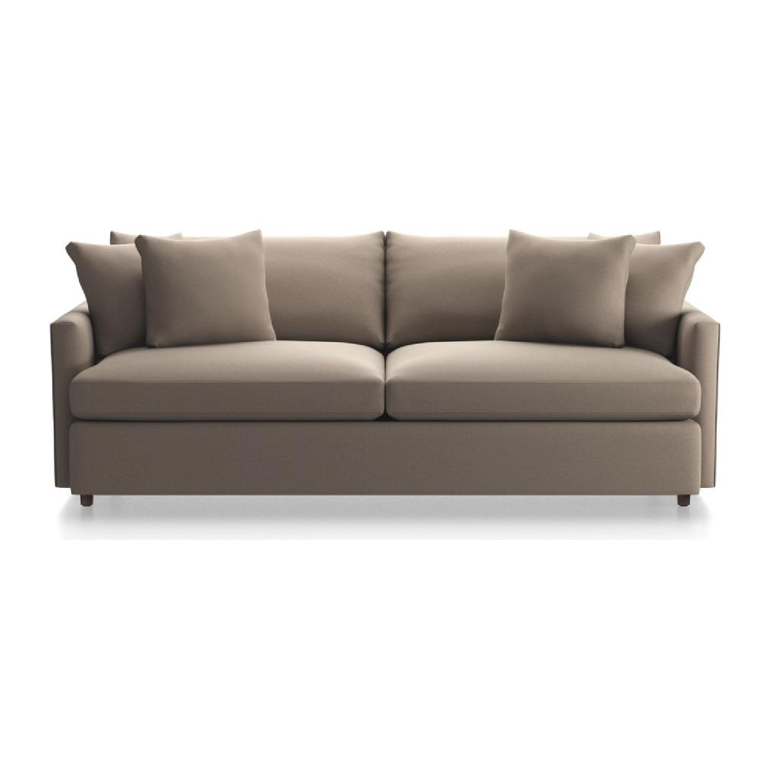 Crate & Barrel Lounge II Sofa & Storage Ottoman - image-3