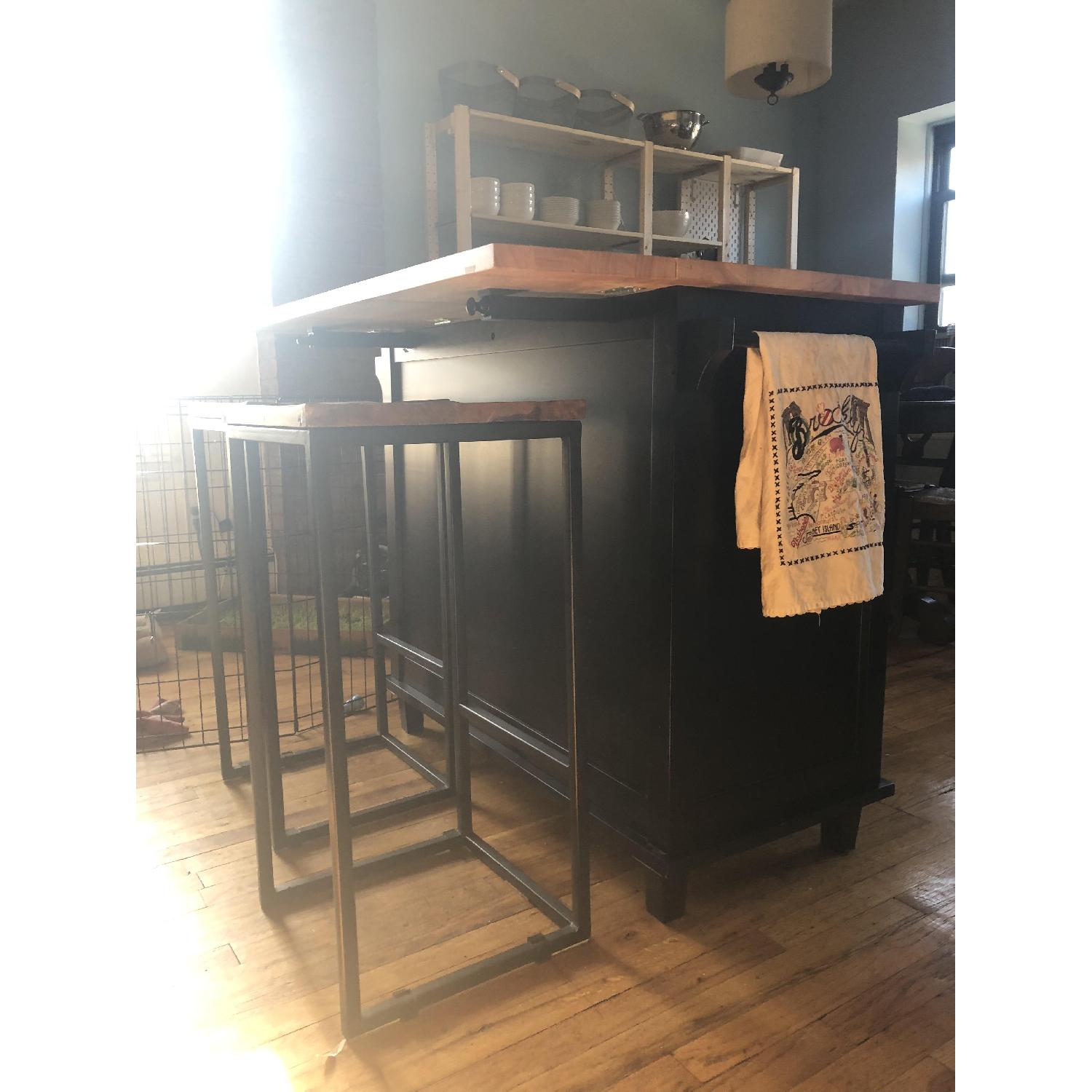 Crate & Barrel Belmont Kitchen Island - image-3