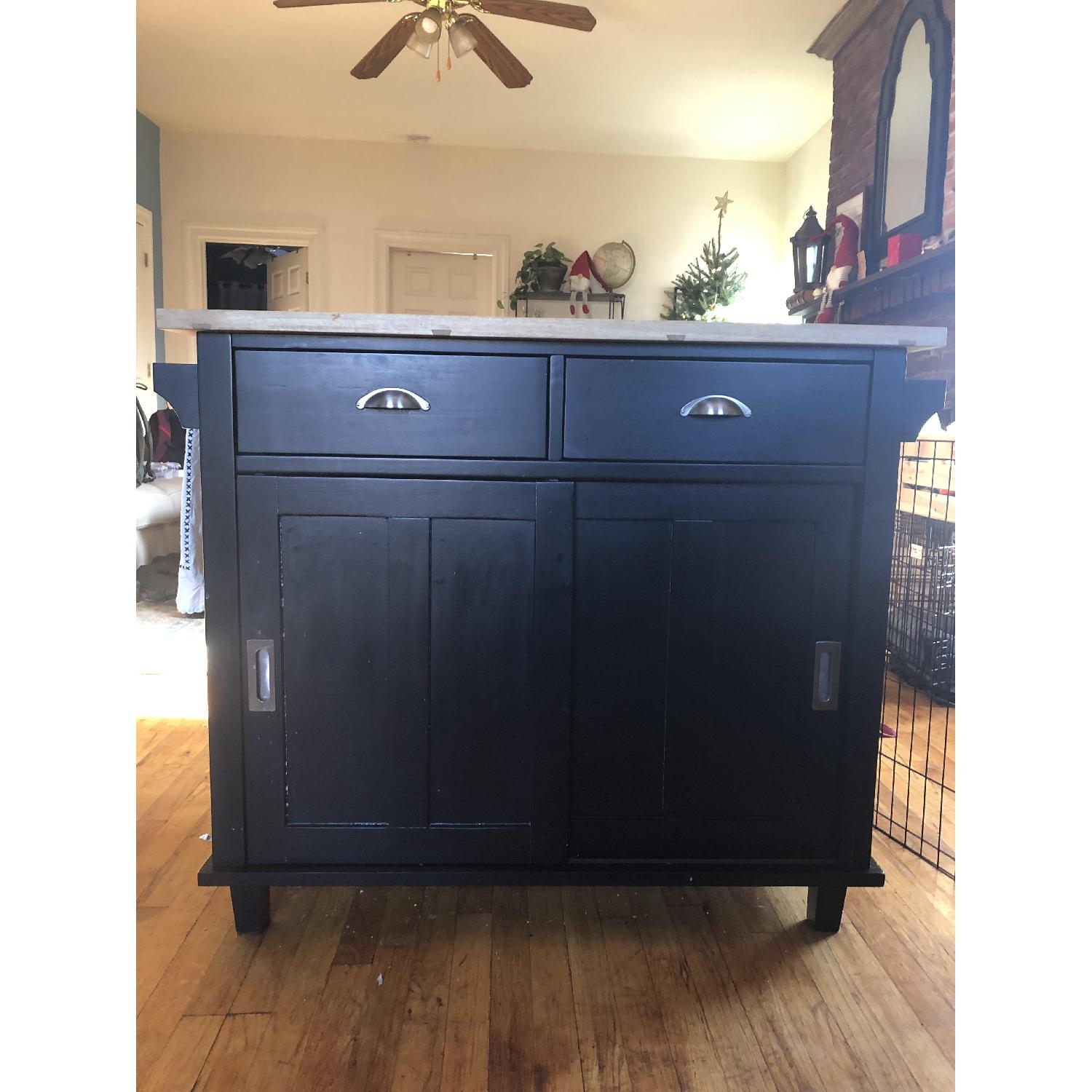 Crate & Barrel Belmont Kitchen Island - image-4