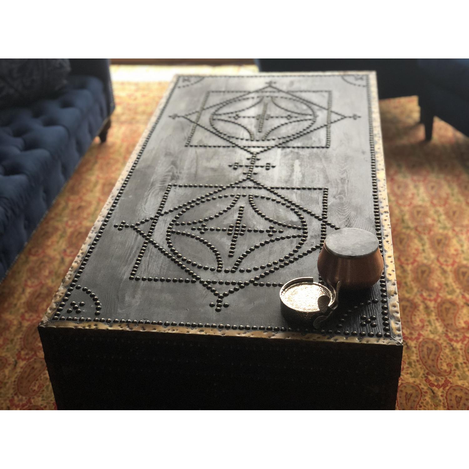 Ralph Lauren Nailhead Trunk Table - image-1