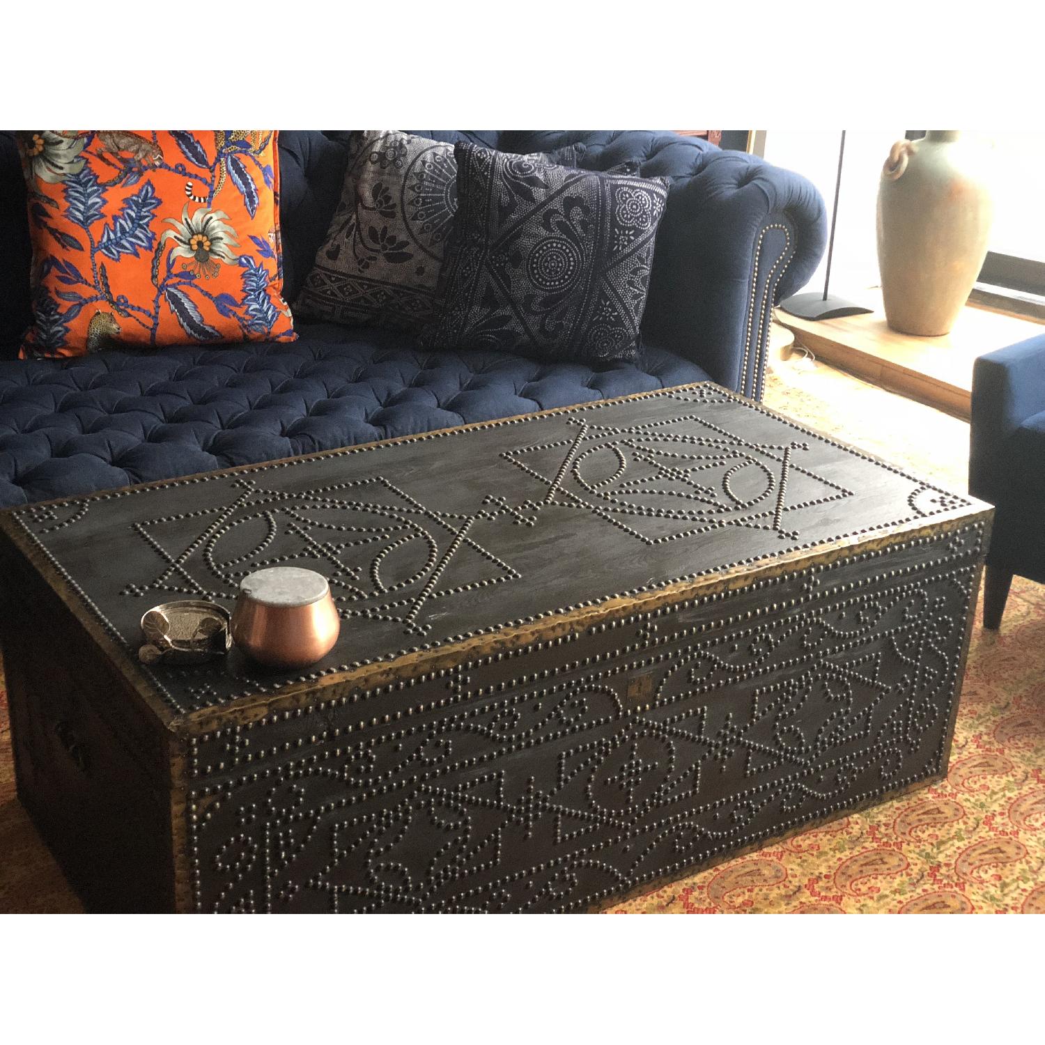 Ralph Lauren Nailhead Trunk Table - image-7