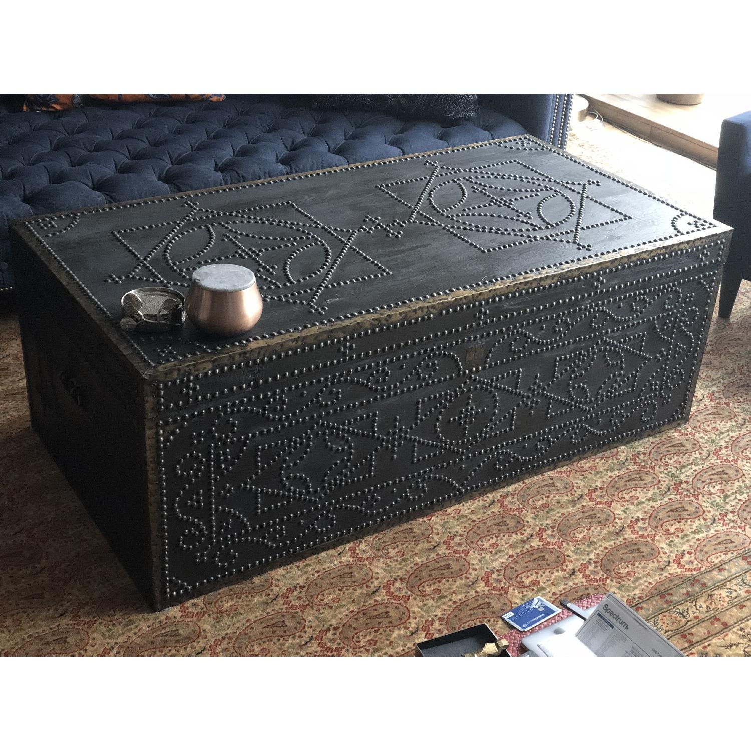 Ralph Lauren Nailhead Trunk Table - image-8