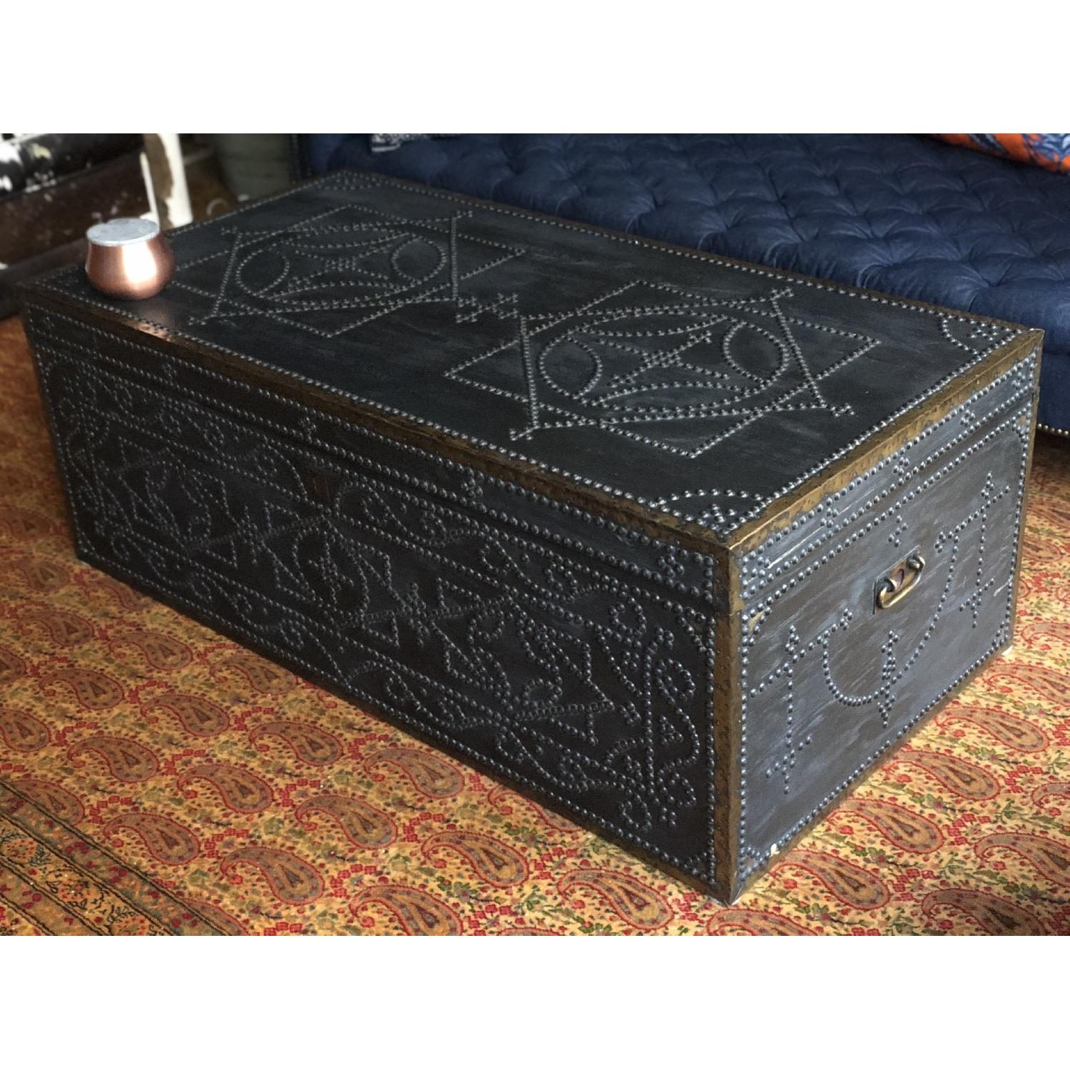 Ralph Lauren Nailhead Trunk Table - image-11