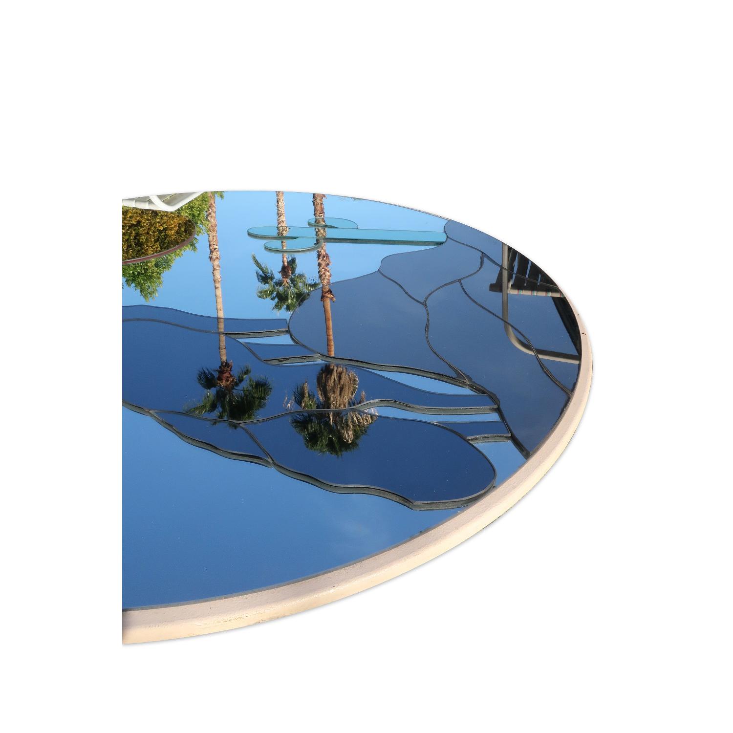 Vintage Large Wolf Wall Mirror - image-3