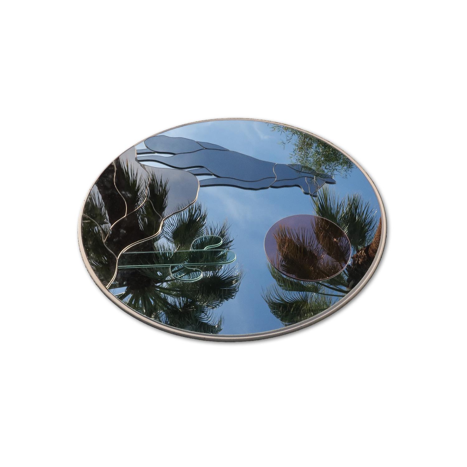 Vintage Large Wolf Wall Mirror - image-5