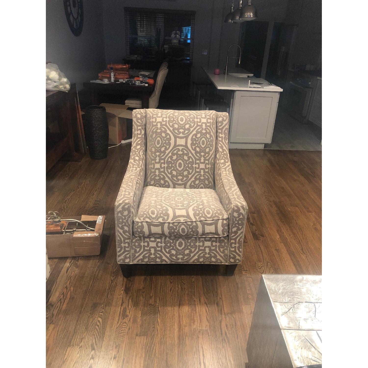 Raymour & Flanigan Cindy Crawford Calista Accent Chair - image-1