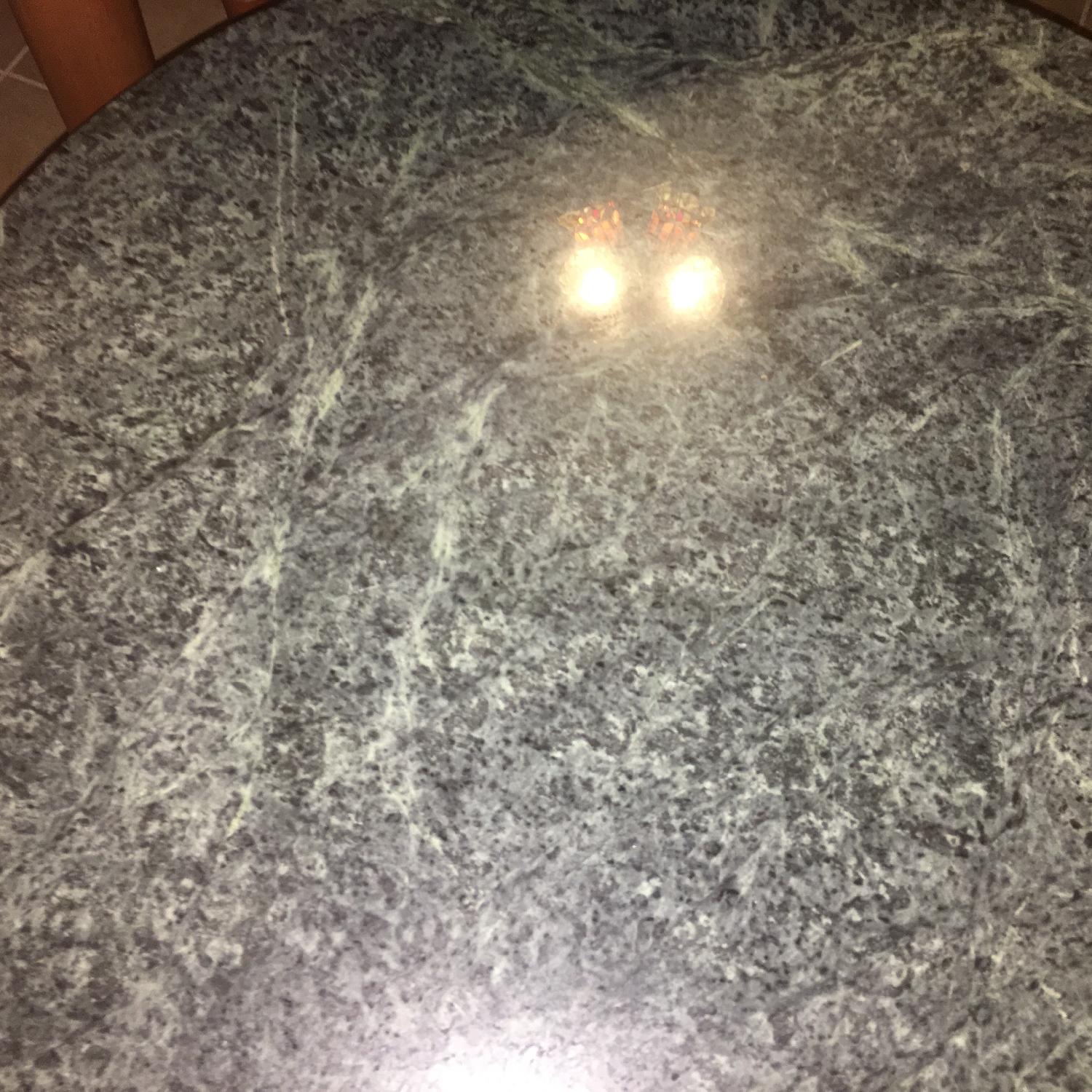 Bombay Company Green Marble Round Coffee Table - image-2