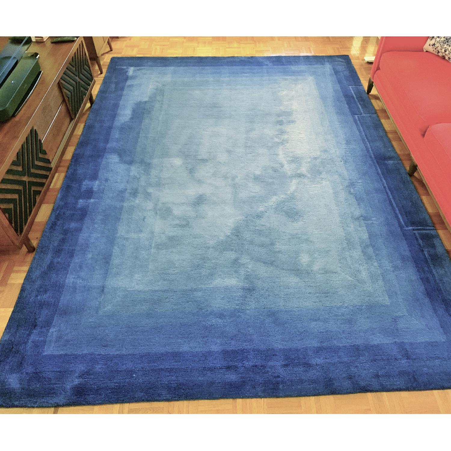 Home Decorator's Collection Blue Wool Rug - image-2