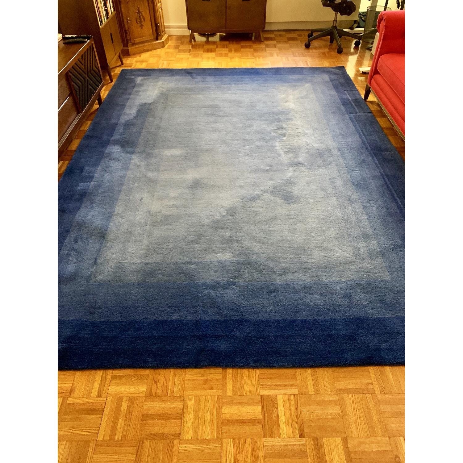 Home Decorator's Collection Blue Wool Rug - image-3