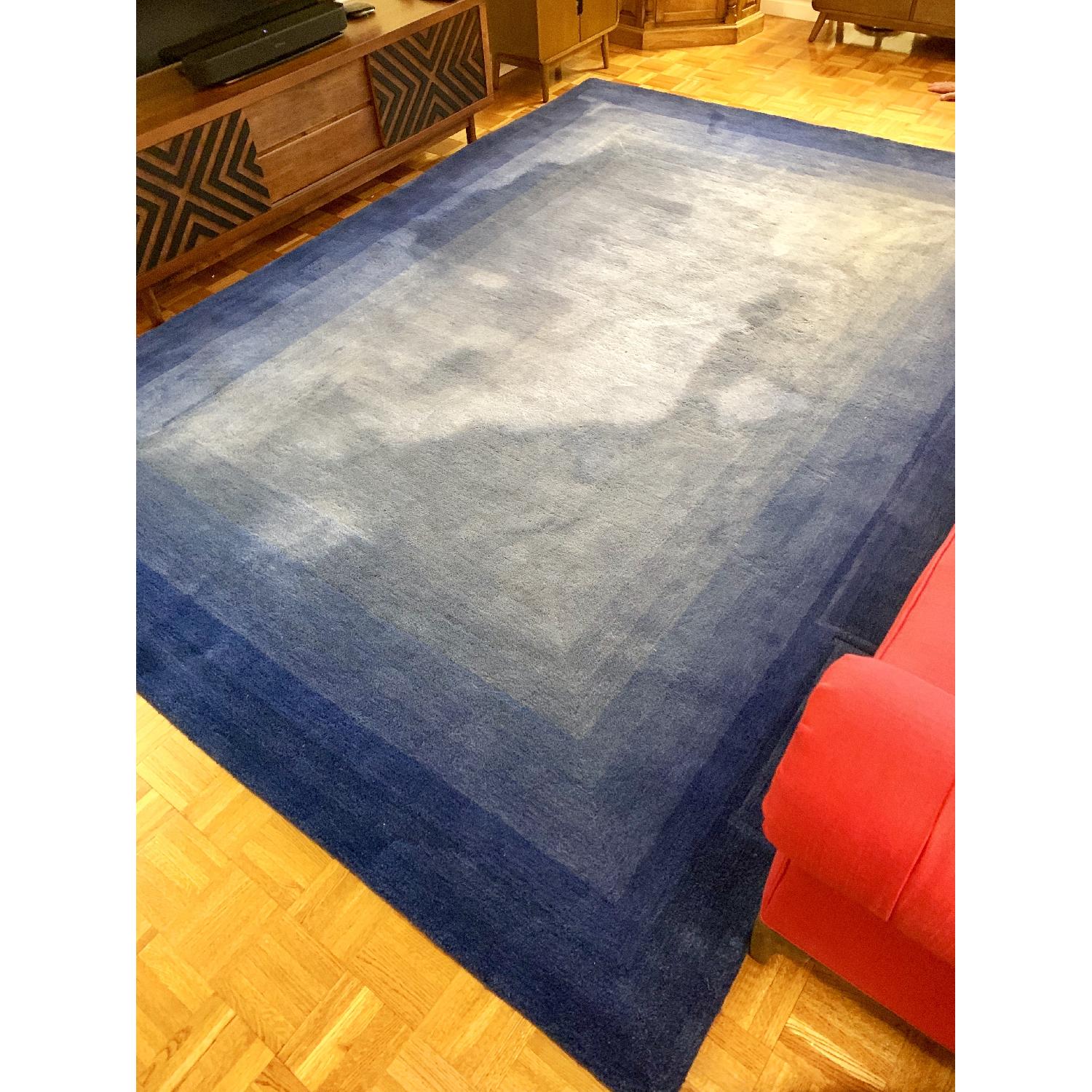 Home Decorator's Collection Blue Wool Rug - image-4