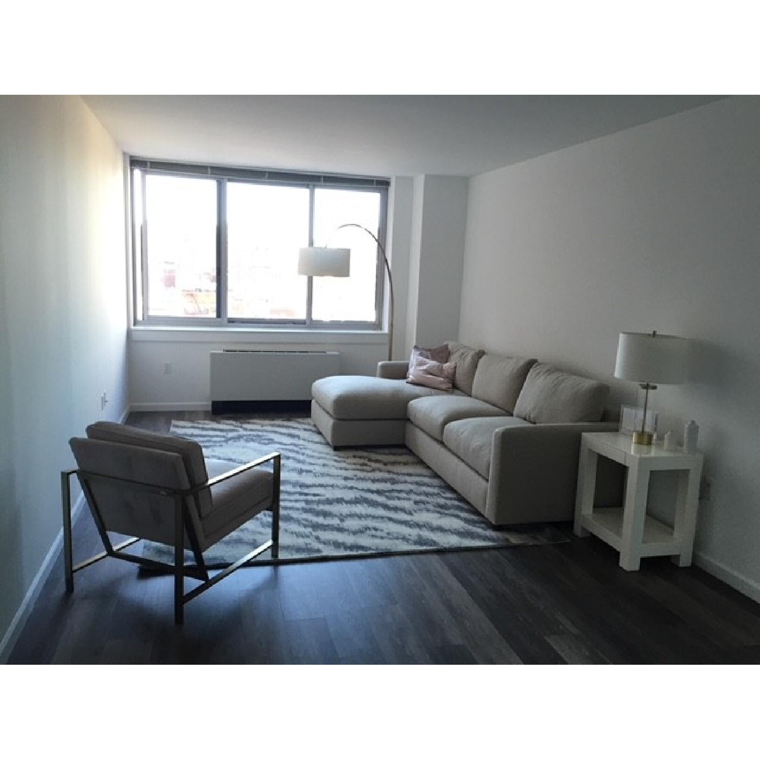 West Elm Zebra Printed Wool Rug - image-4