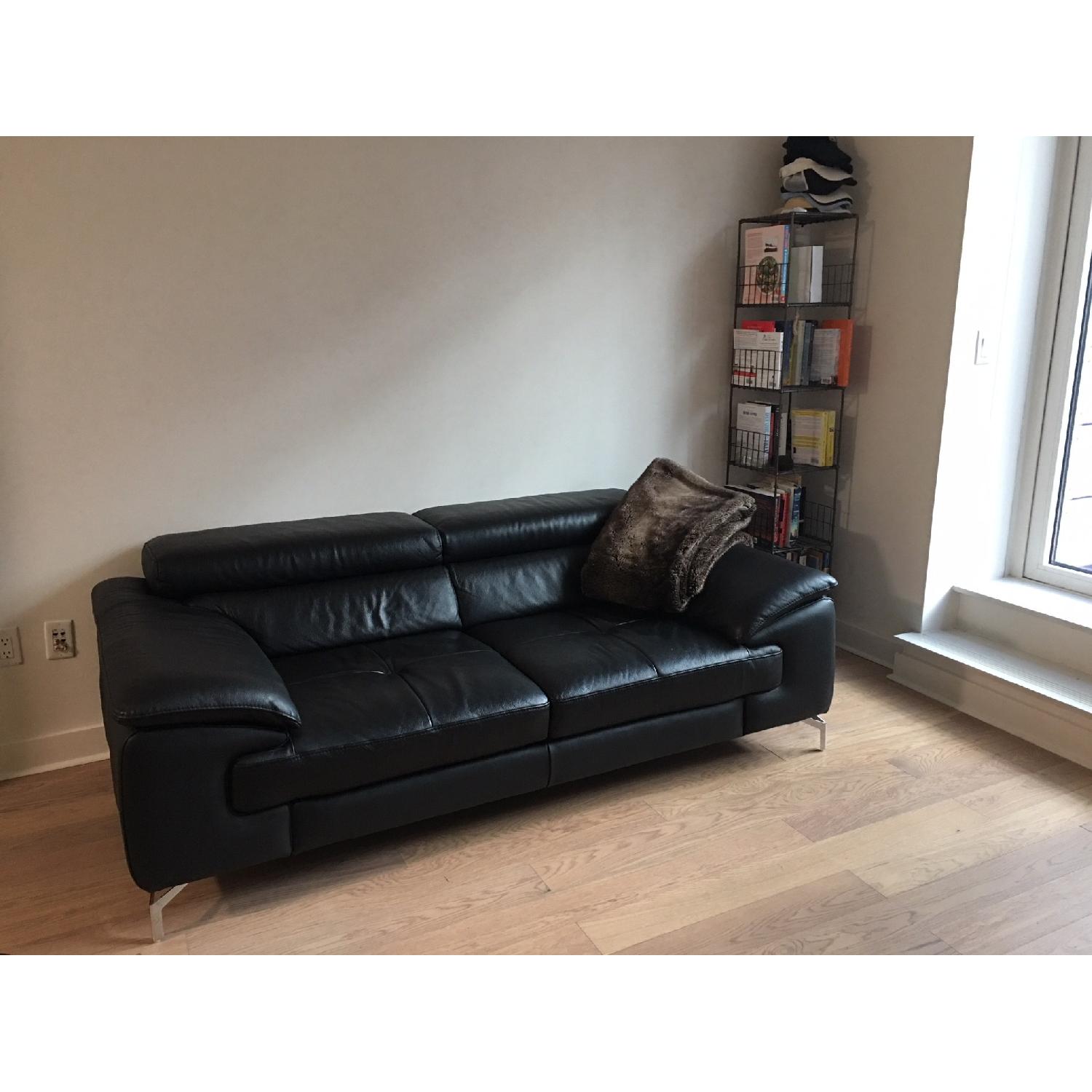 J&M Furniture Italian Leather Sofa AptDeco