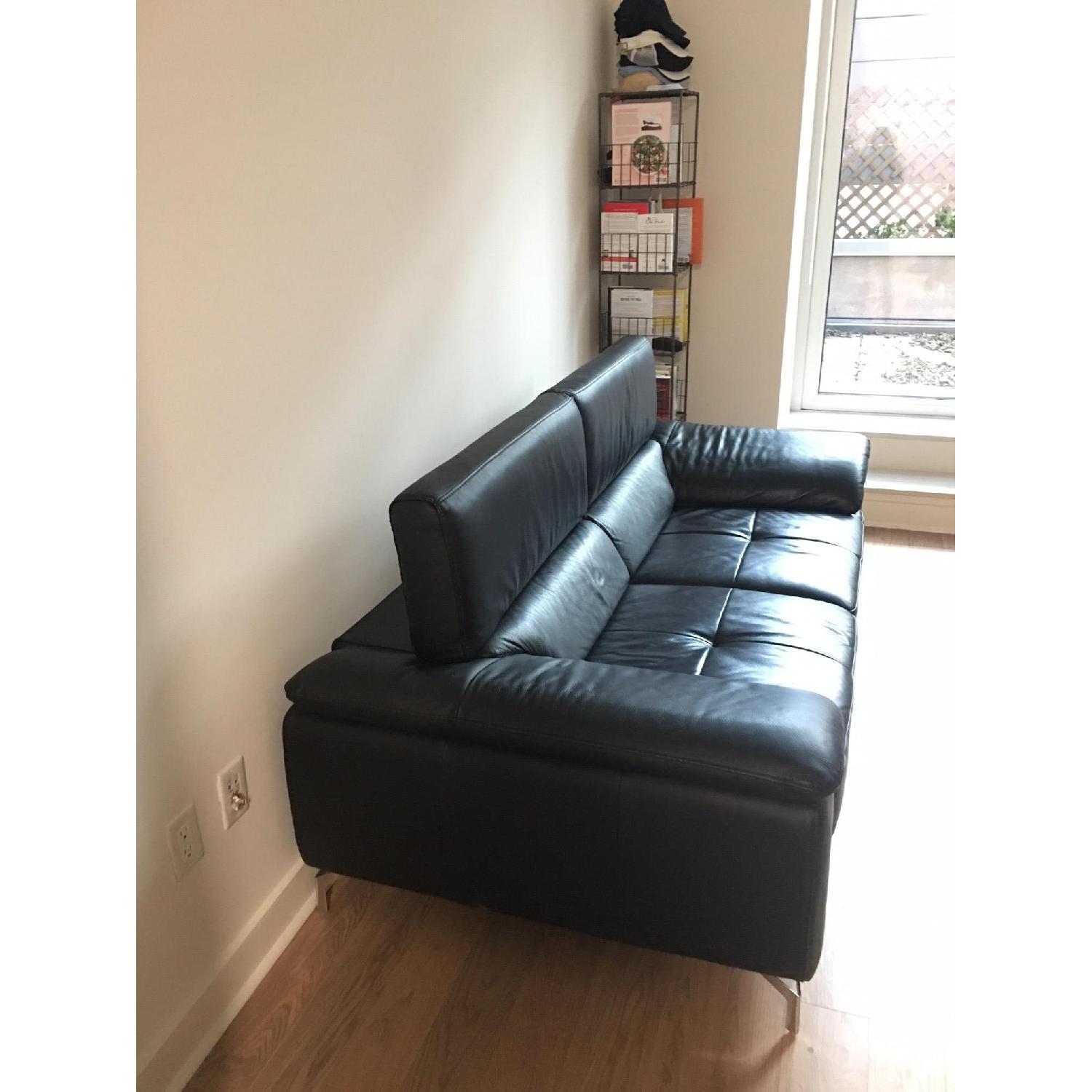 J&M Furniture Italian Leather Sofa AptDeco