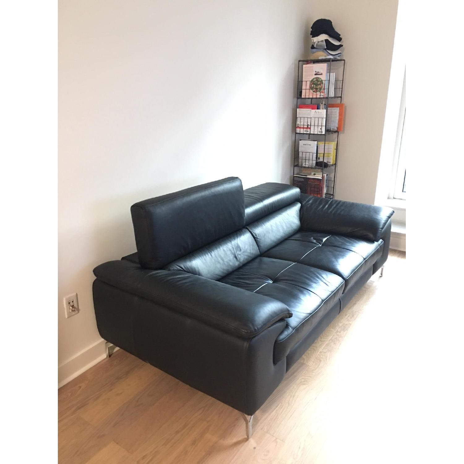 J&M Furniture Italian Leather Sofa AptDeco