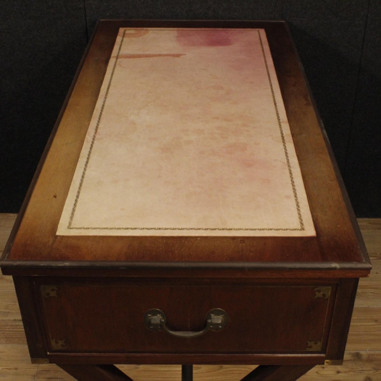 English Writing Desk in Mahogany Wood - image-2