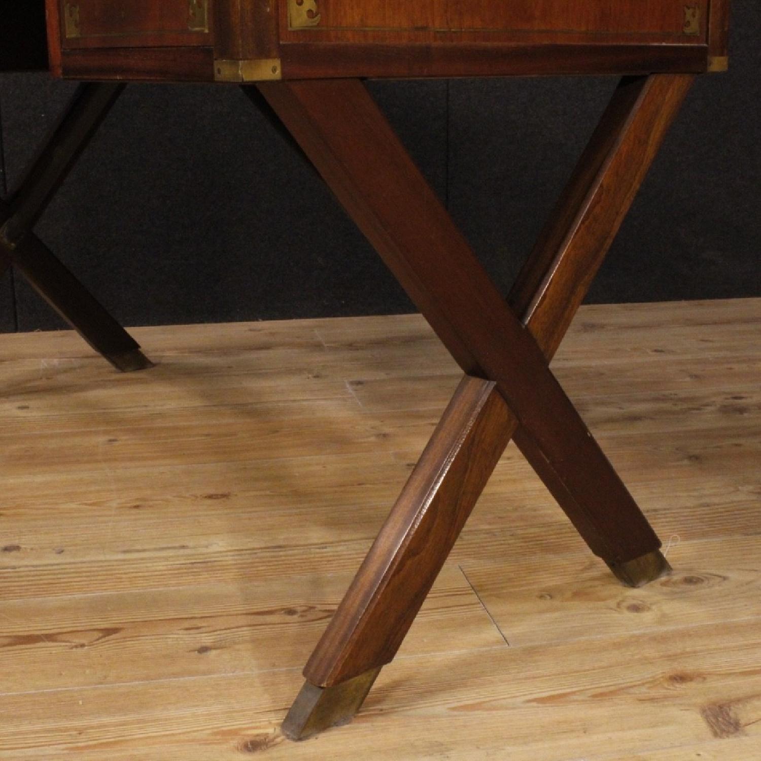 English Writing Desk in Mahogany Wood - image-3