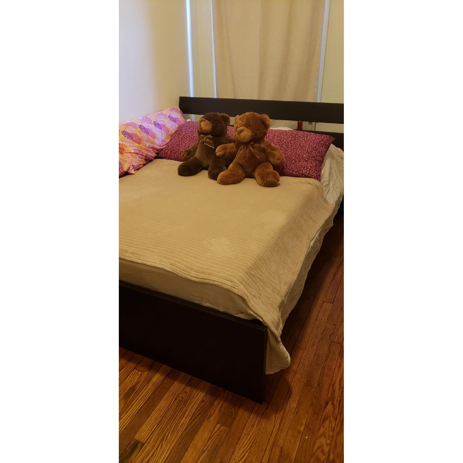 Ikea Hopen Bed Frame w/ Headboard & Lonset - image-2