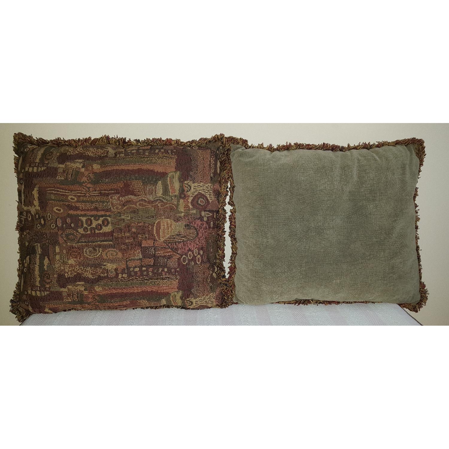 Oversized Reversible Throw Pillows - image-1