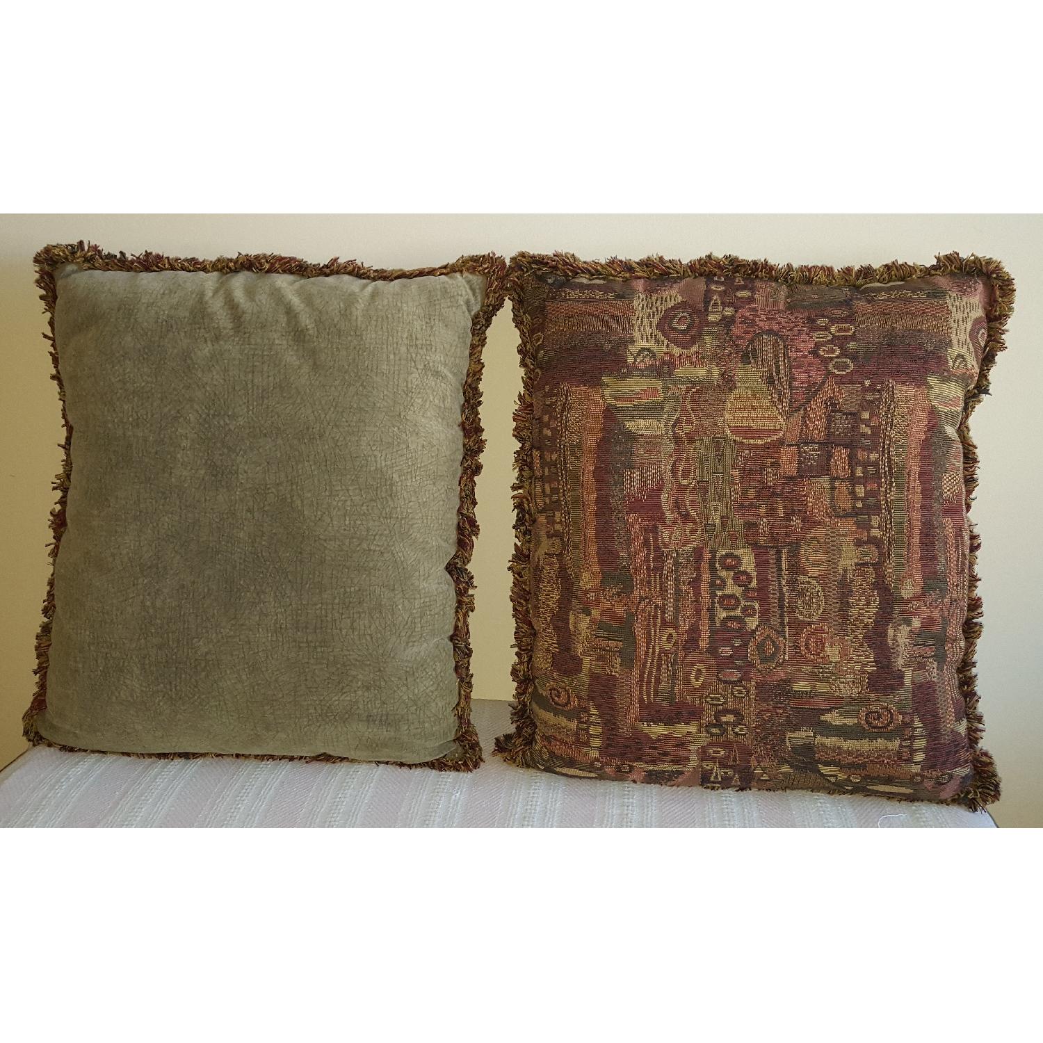 Oversized Reversible Throw Pillows - image-9