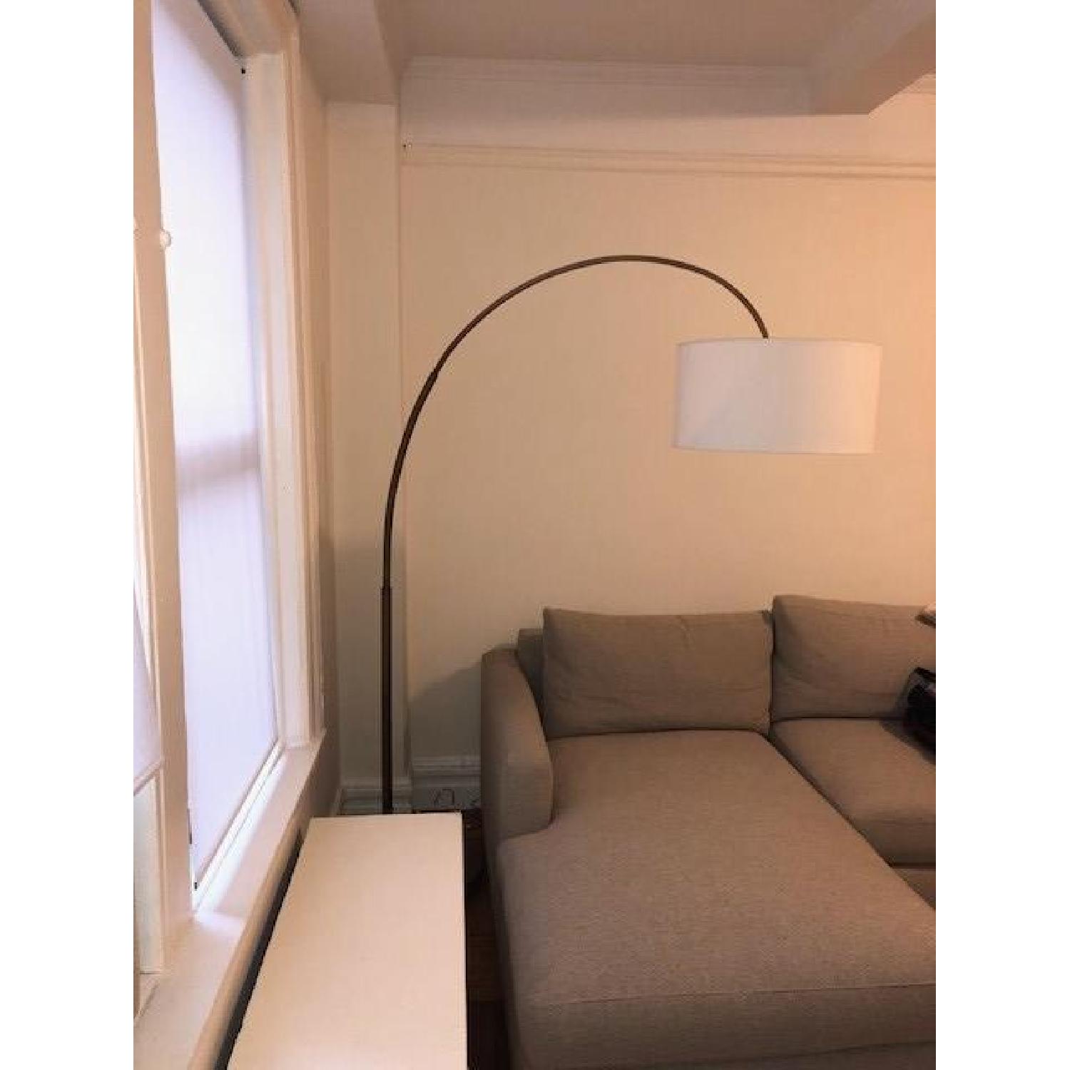 West Elm Overarching Floor Lamp - image-3