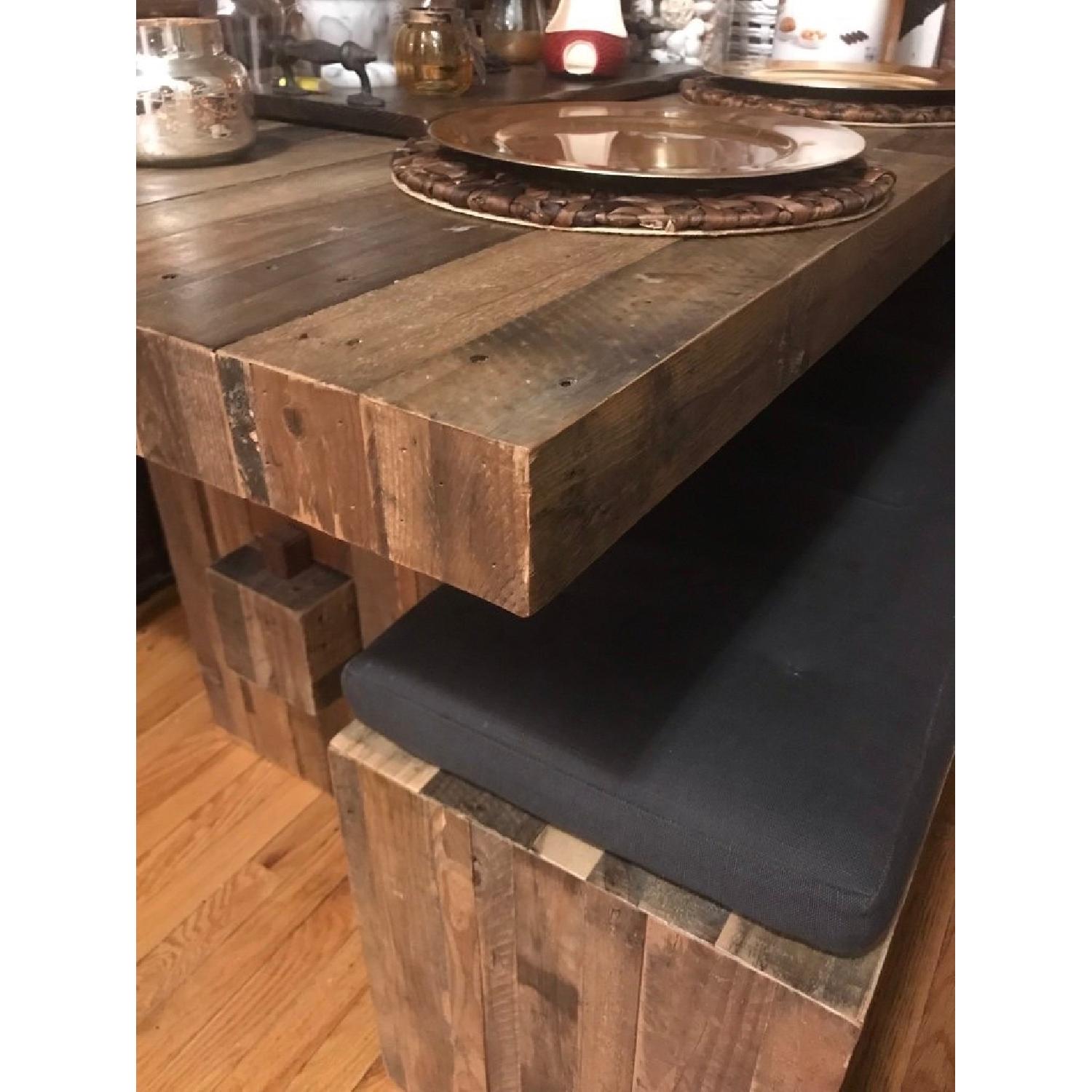 West Elm Emmerson Dining Table w/ 1 Bench AptDeco