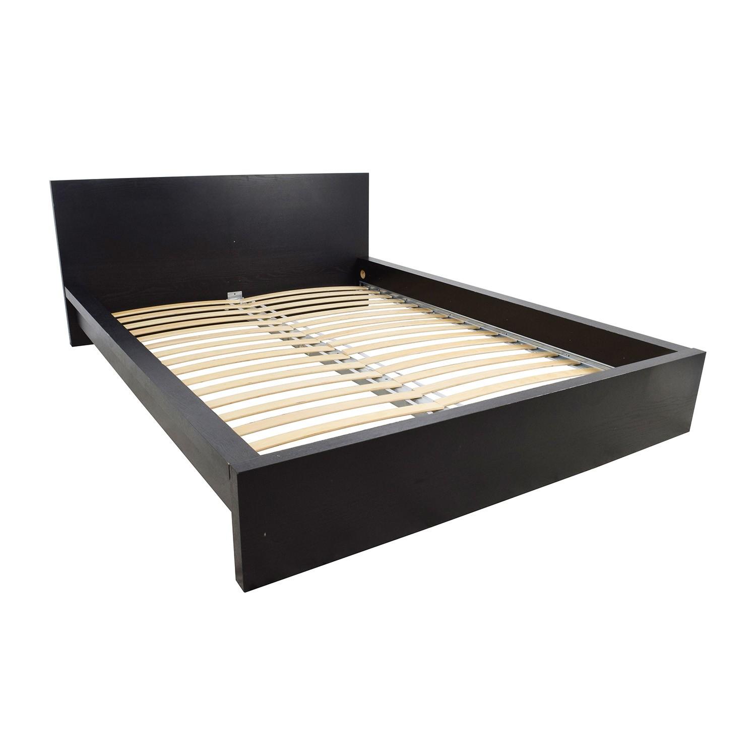 Ikea Malm Queen Size Bed Frame - AptDeco