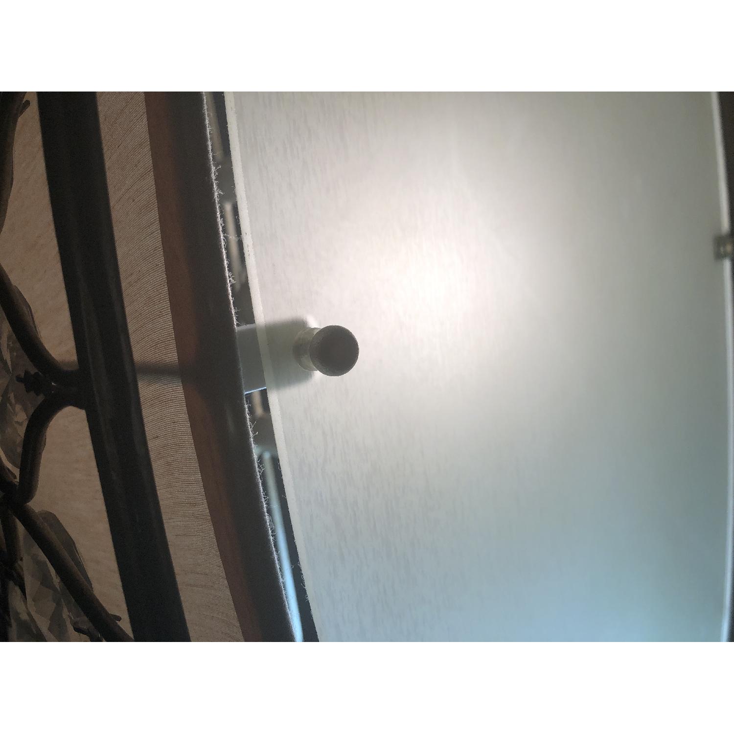 Murray Feiss Lucia Oval Chandelier in Burnished Silver - image-3