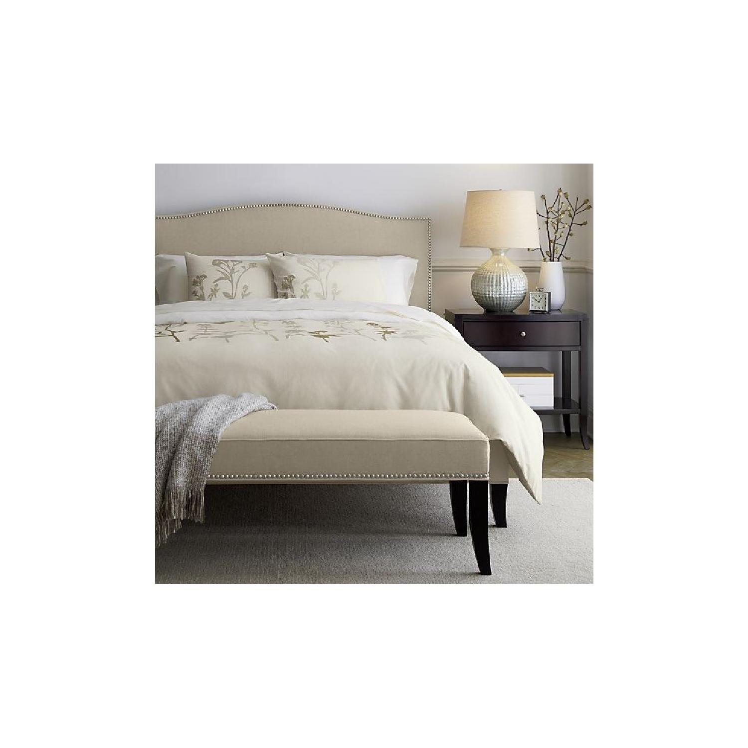 Crate & Barrel Colette Queen Size Bed - image-2