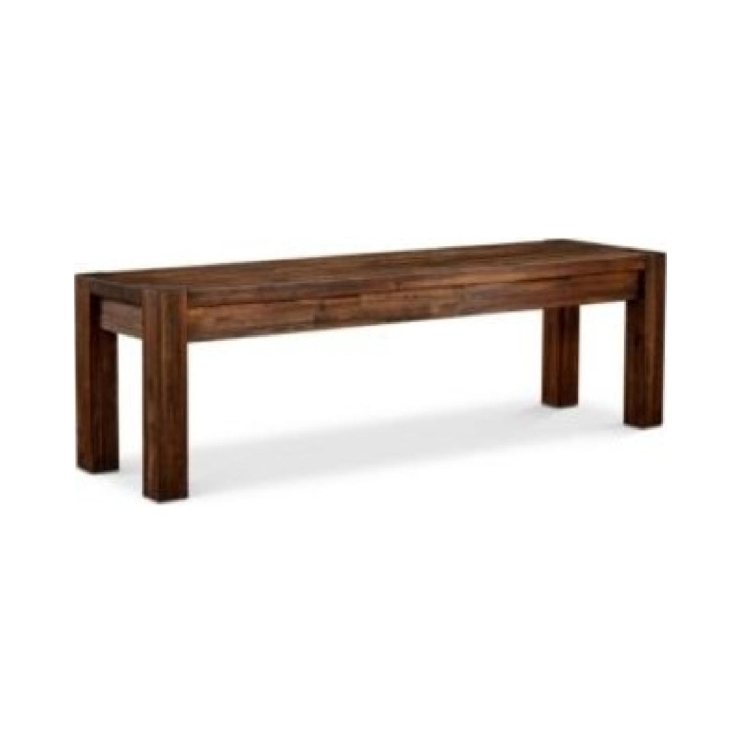 Macy's Dining Room Table w/ 1 Bench - image-4