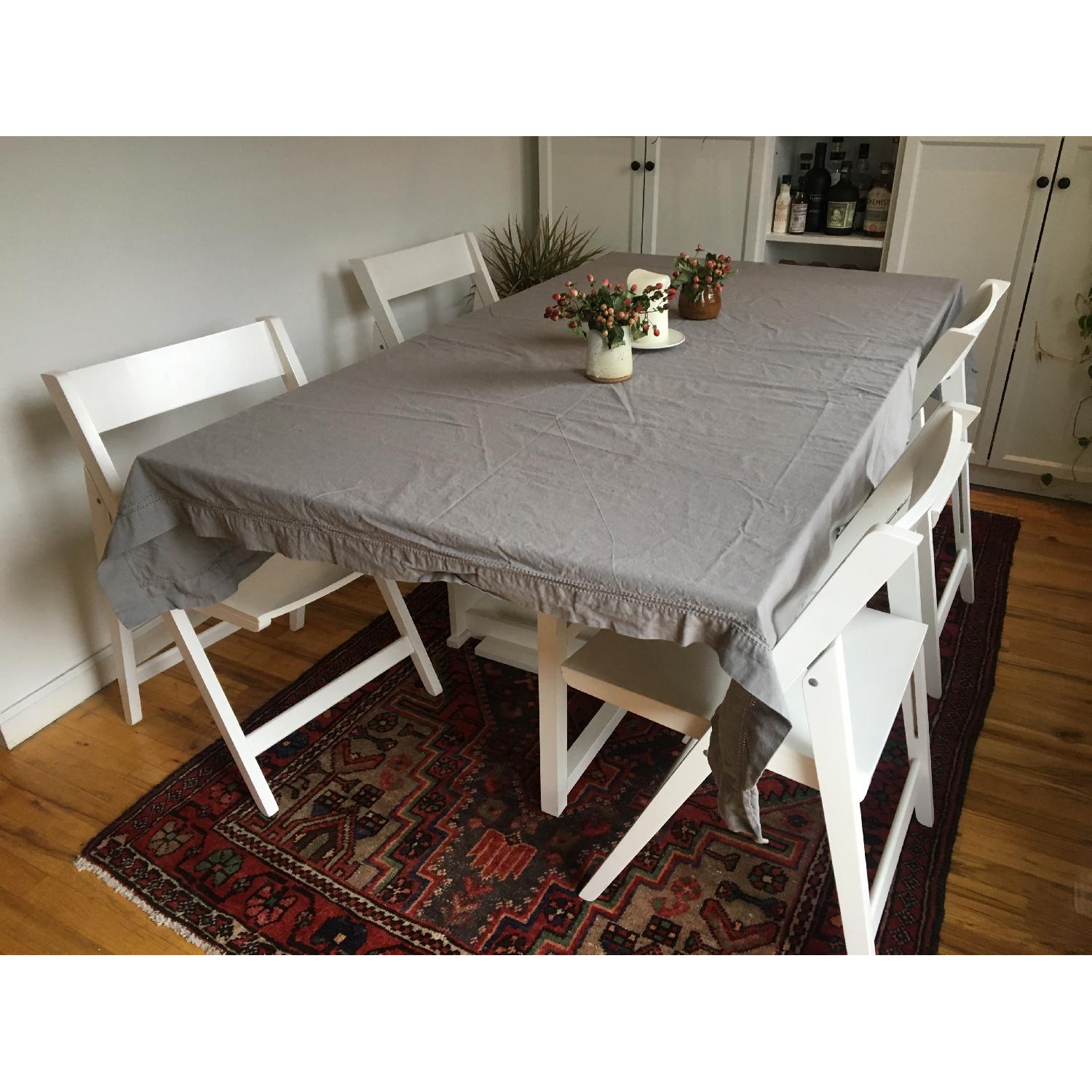 Crate & Barrel Span Gateleg Table - image-6