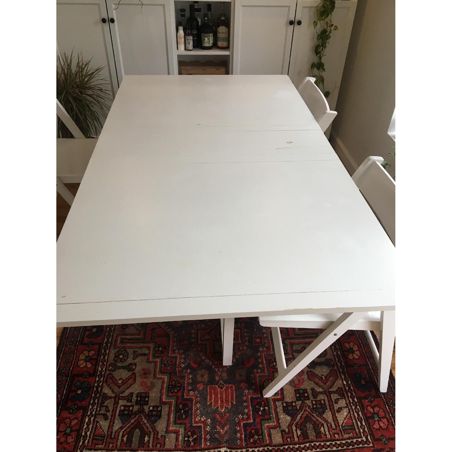 Crate & Barrel Span Gateleg Table - image-10