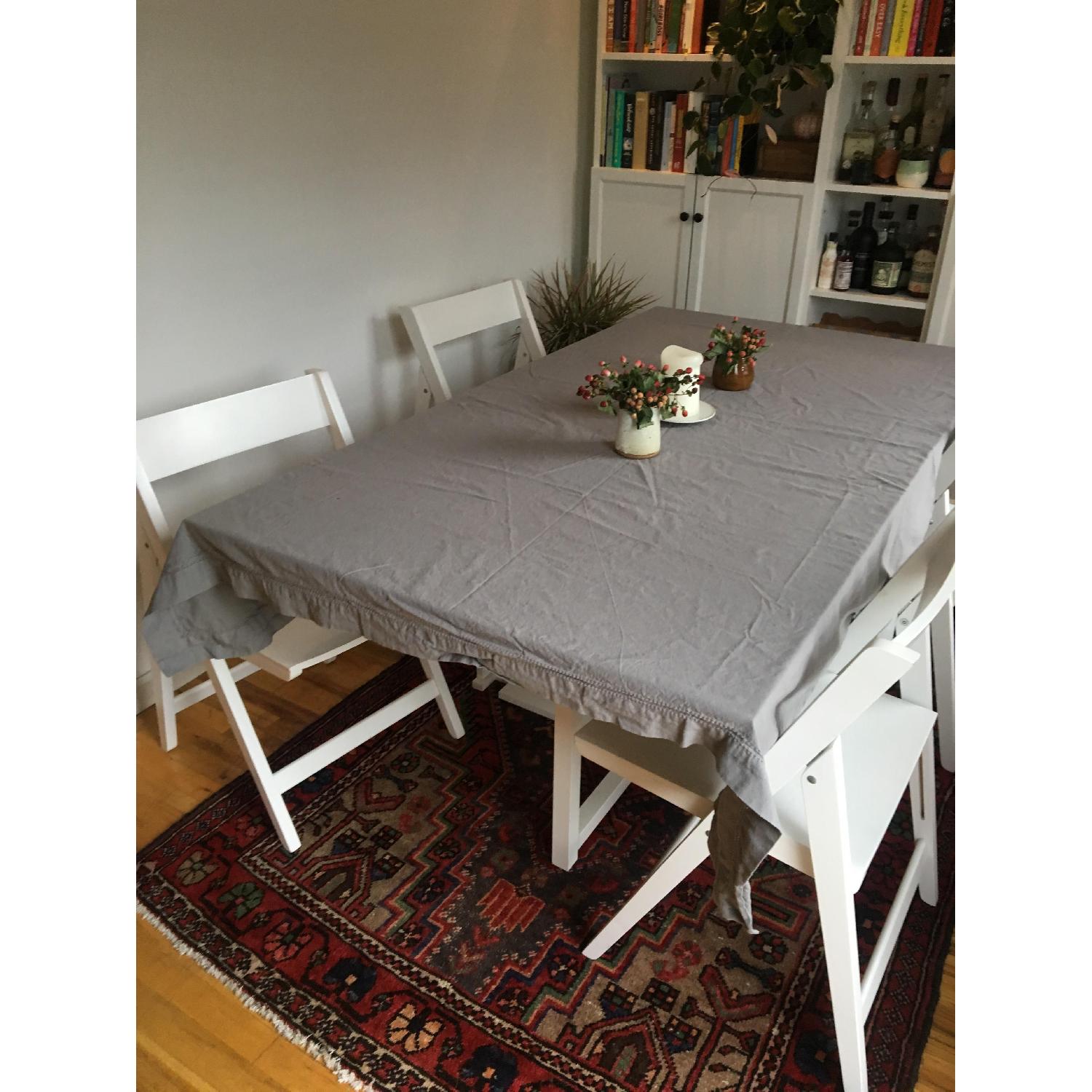 Crate & Barrel Span Gateleg Table - image-11