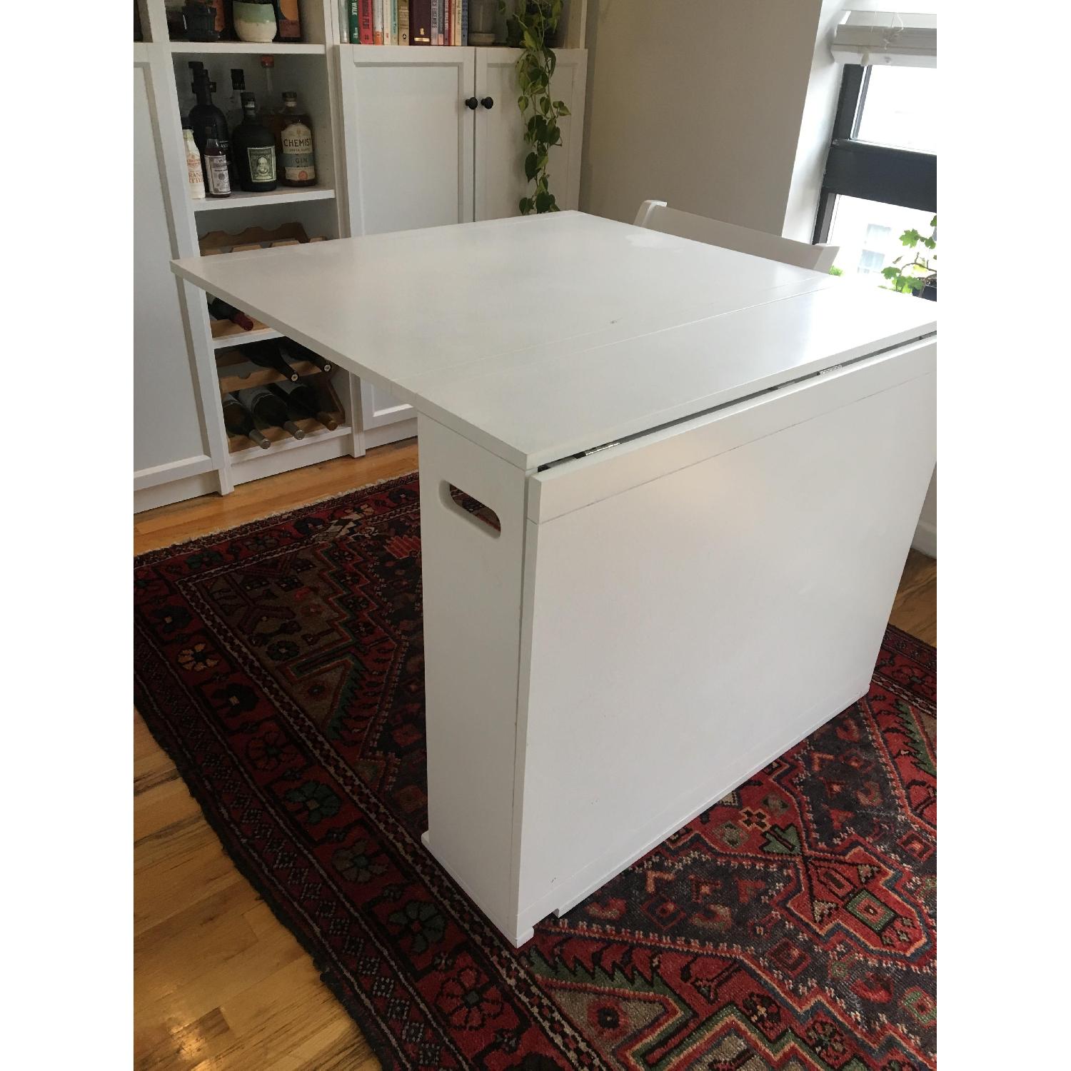 Crate & Barrel Span Gateleg Table - image-13